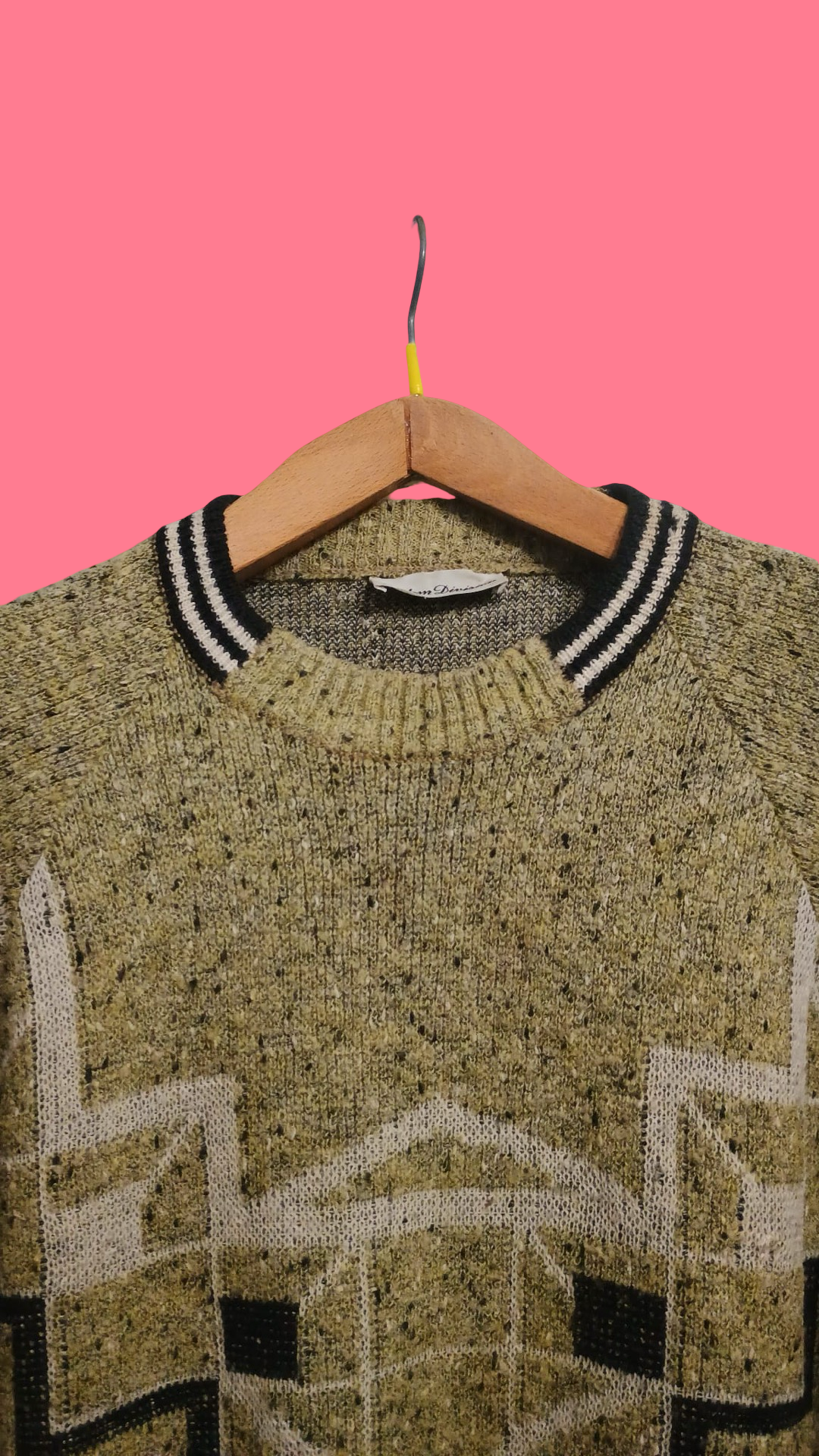 Vintage Multicolor Fantasy 90's Sweater Unisex Size M