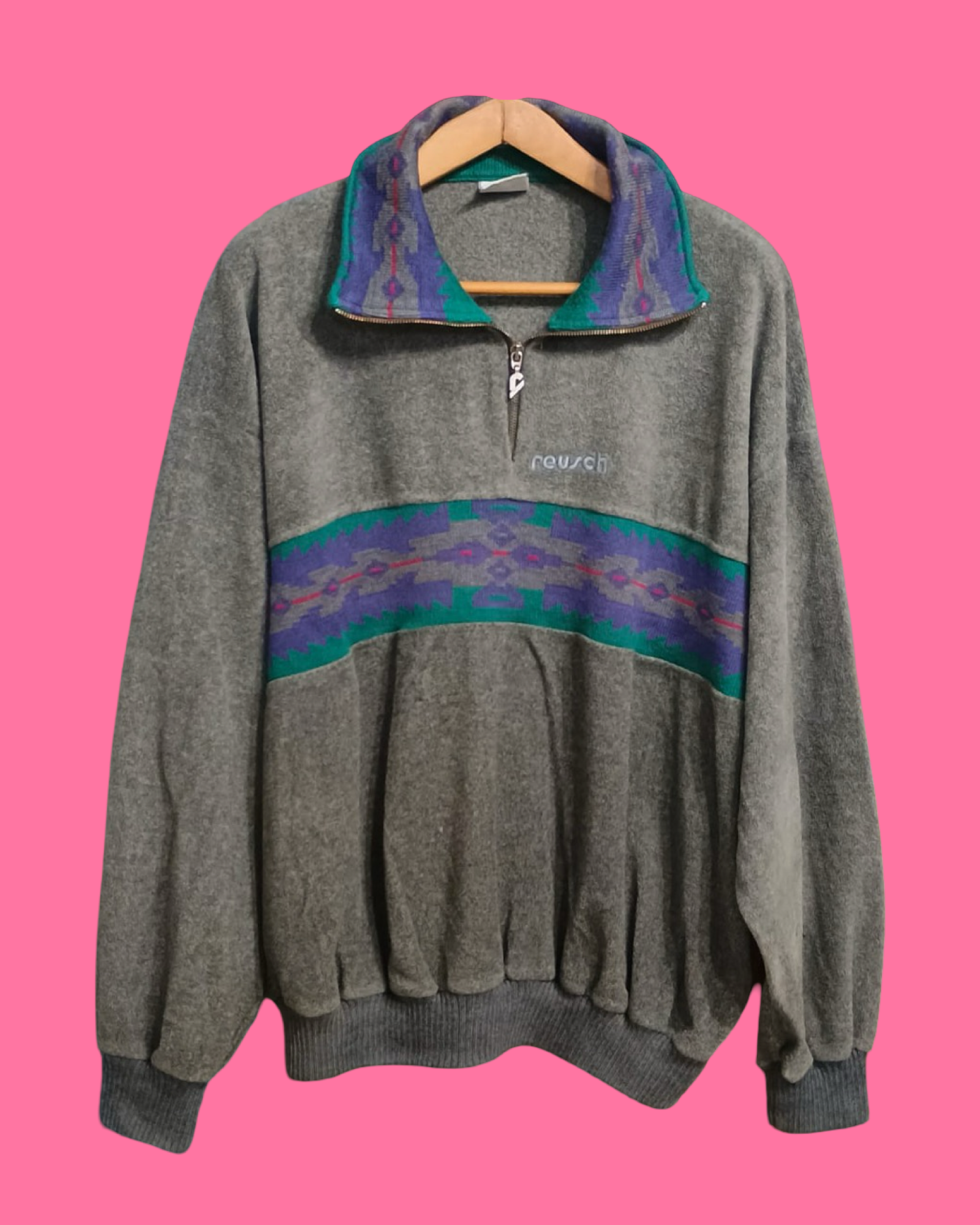 Vintage Multicolor Fantasy 90's Sweatshirt Unisex Size XL