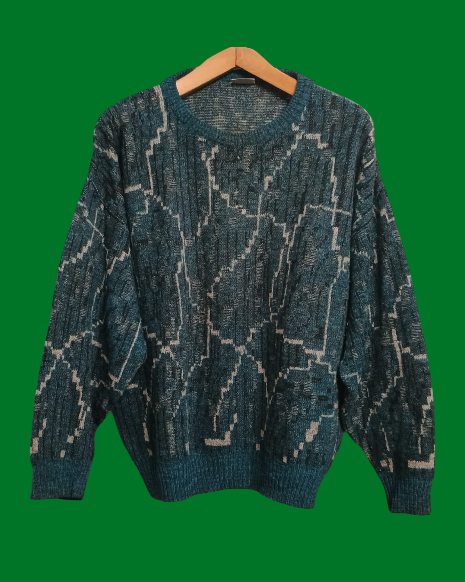Vintage Multicolor Fantasy 90's Sweater Unisex Size M