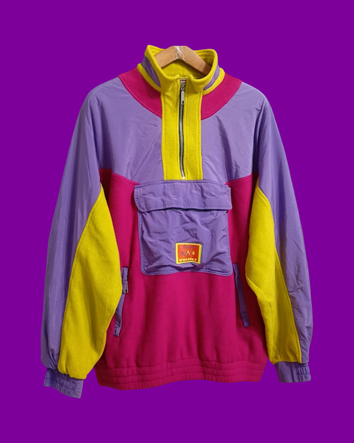 Vintage Multicolor Fantasy 90's Rare Fleece Unisex Size XL