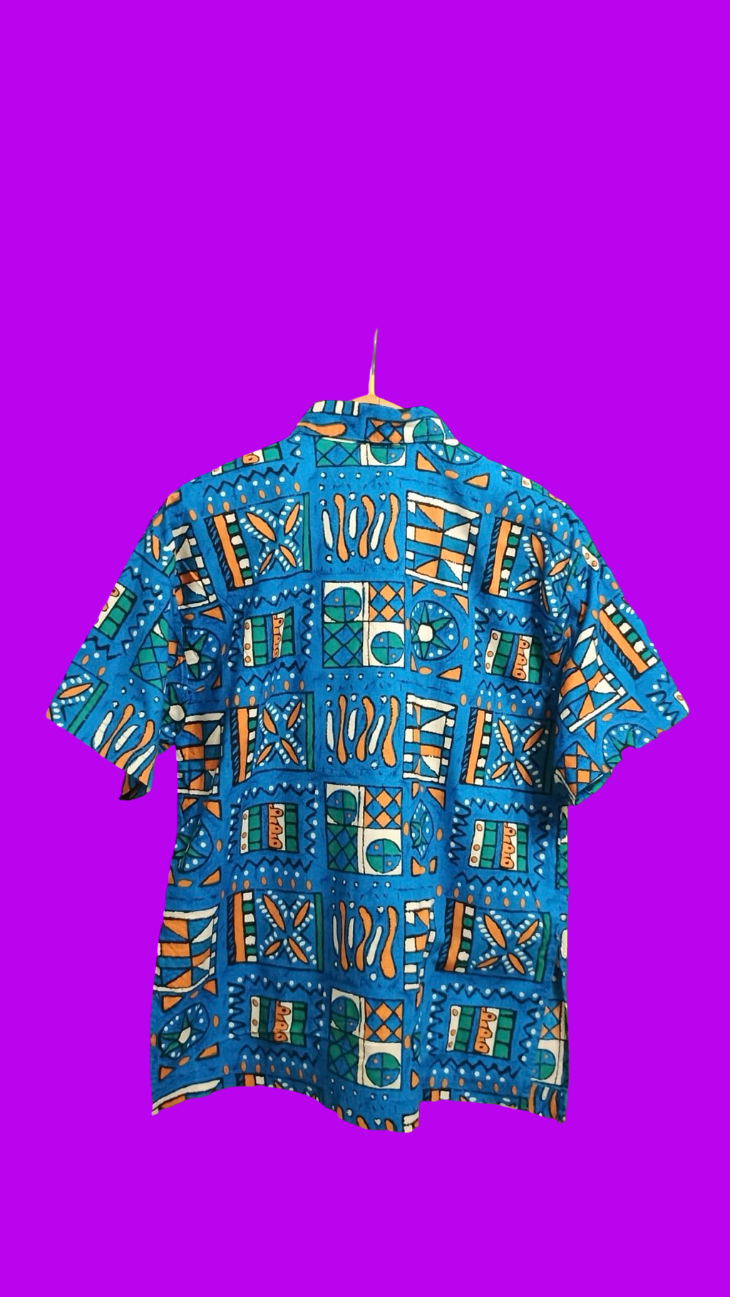 Vintage Multicolor Fantasy 90's Shirt Woman Size M