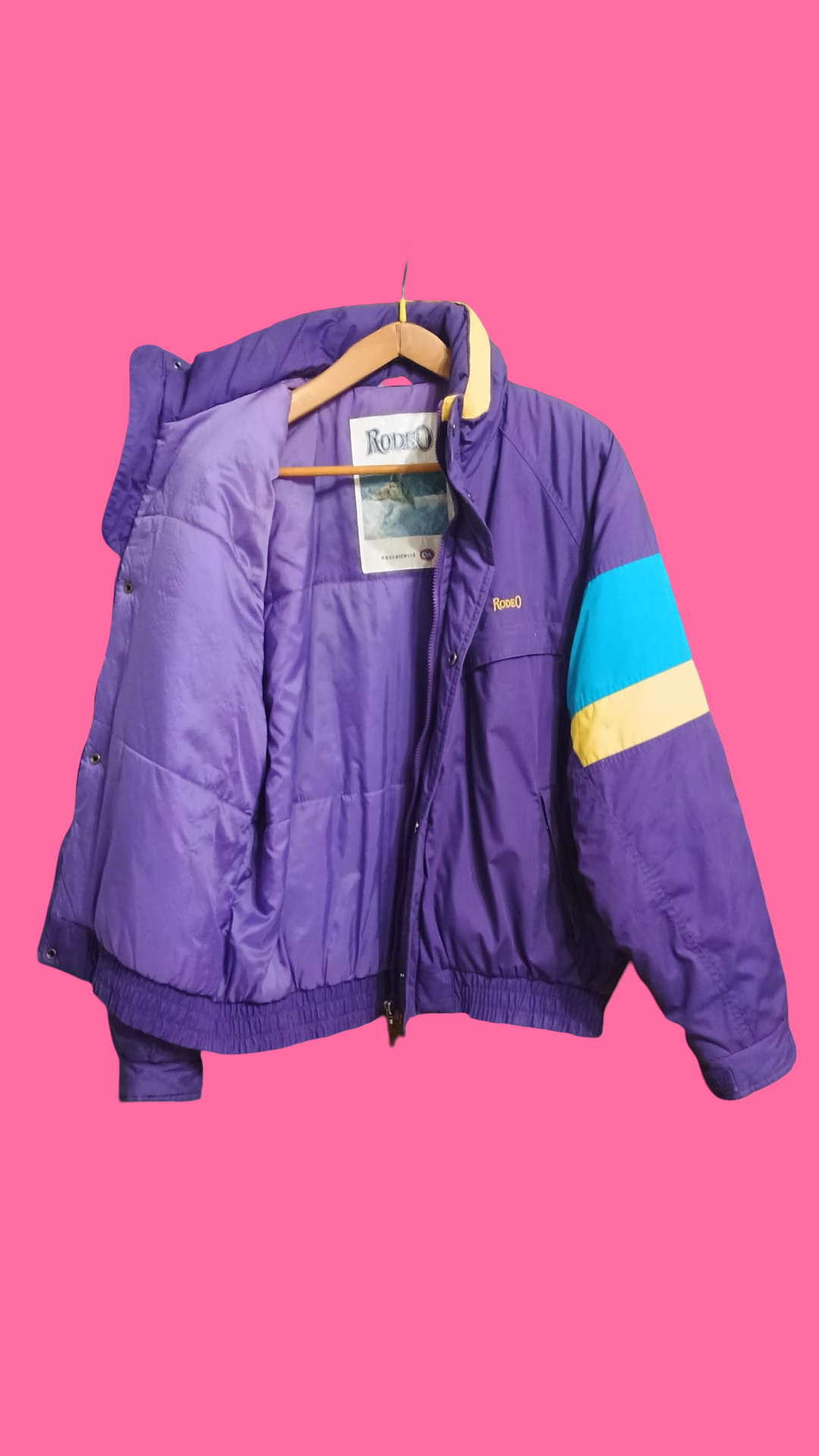 Vintage Multicolor Fantasy 90's Snow Jacket Unisex Size M