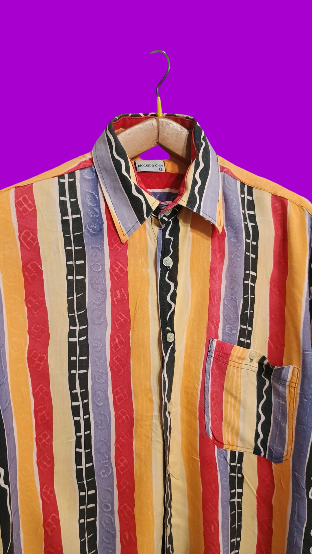 Vintage Multicolor Fantasy 90's Shirt Unisex Size XL
