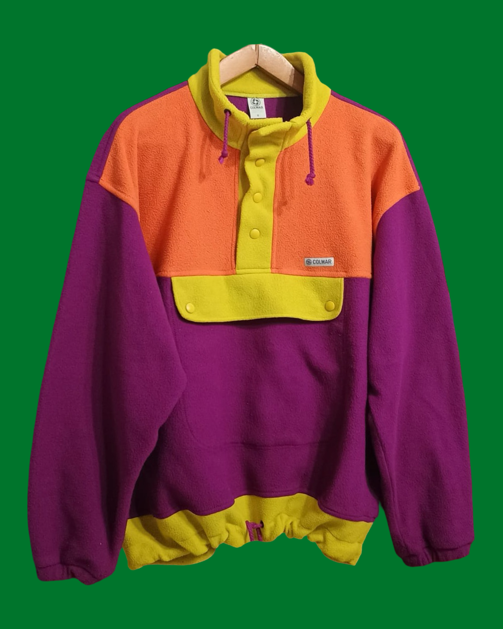 Vintage Multicolor Fantasy 90's Colmar Fleece Unisex Size L