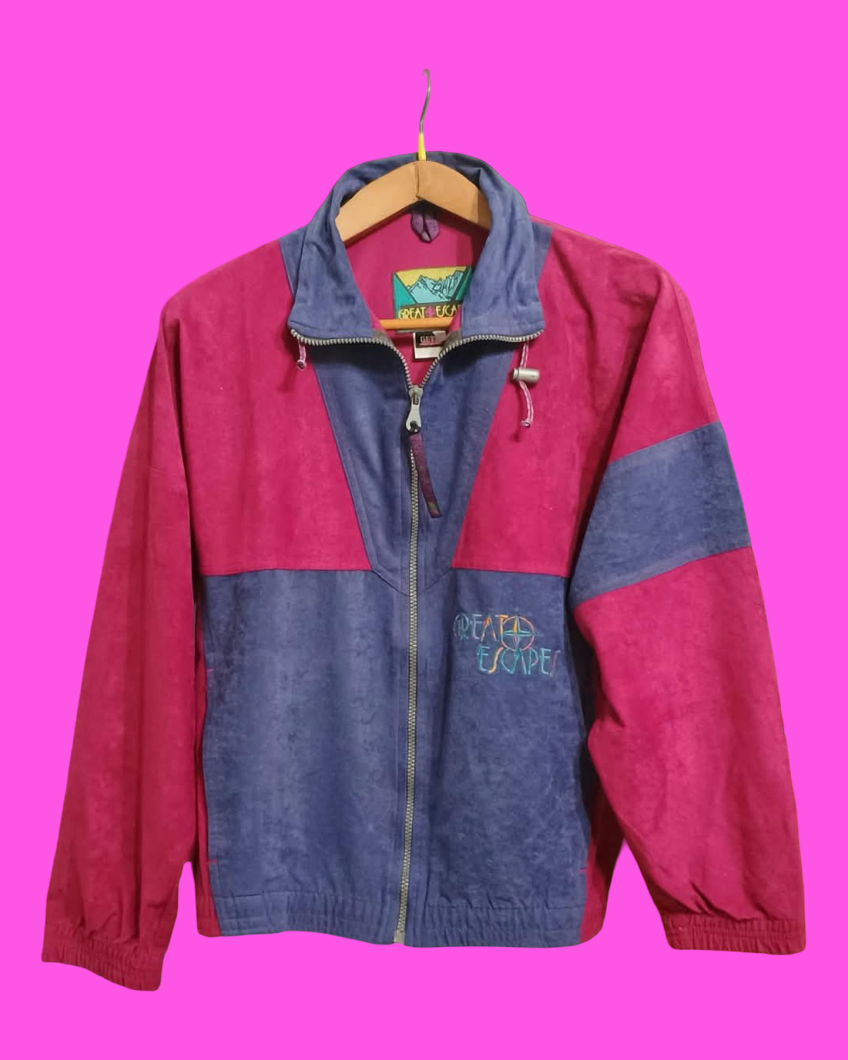 Vintage Multicolor Fantasy 90's Fleece Unisex Size M