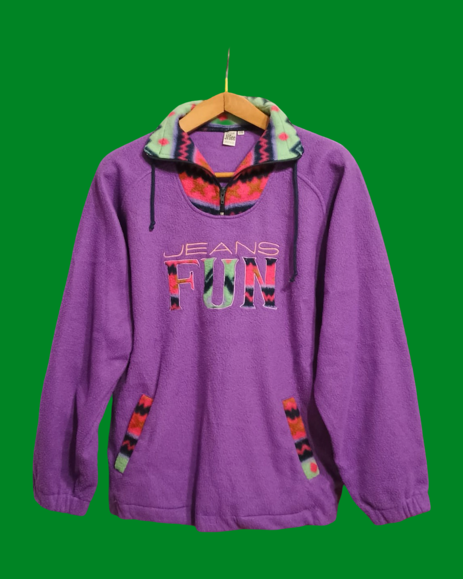 Vintage Multicolor Fantasy 90's Sweatshirt Unisex Size L