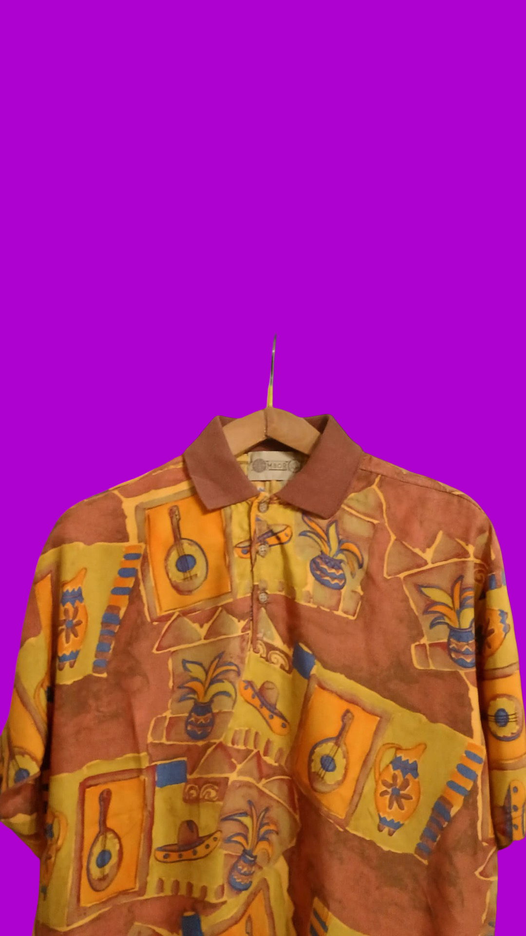 Vintage Multicolor Fantasy 90's Shirt Unisex Size M