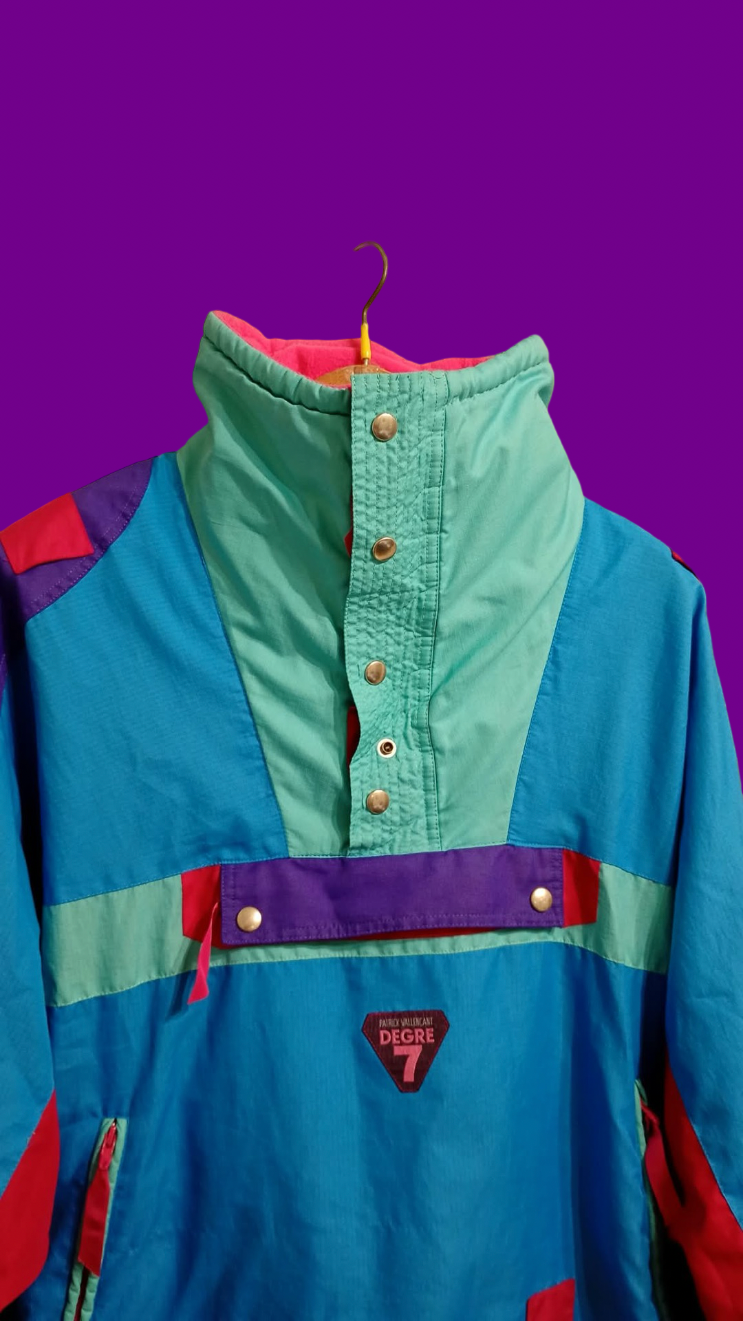 Vintage Multicolor Fantasy 90's Rare Jacket Unisex Size L