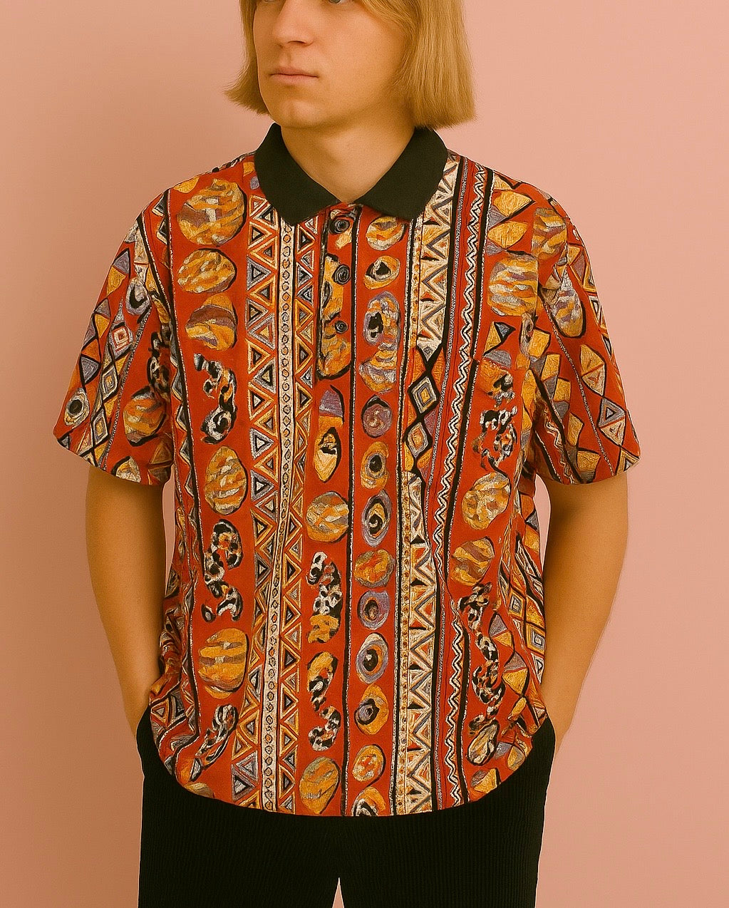 Vintage Multicolor Fantasy 90's Shirt Unisex Size M