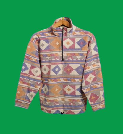 Pile Vintage Multicolor A Fantasia Anni 90 Unisex Size S
