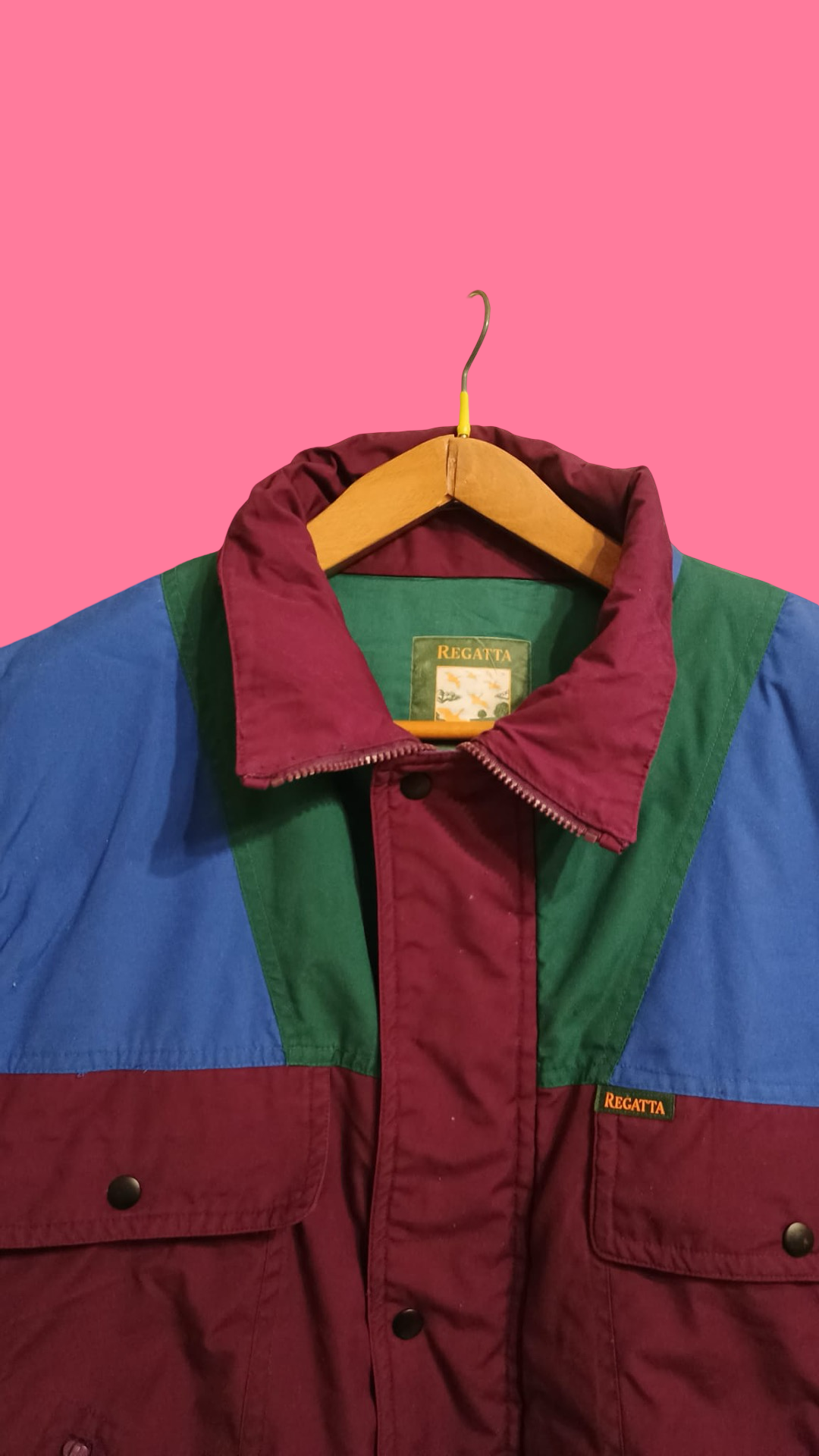 Vintage Multicolor Fantasy 90's Gilet Unisex Size XL