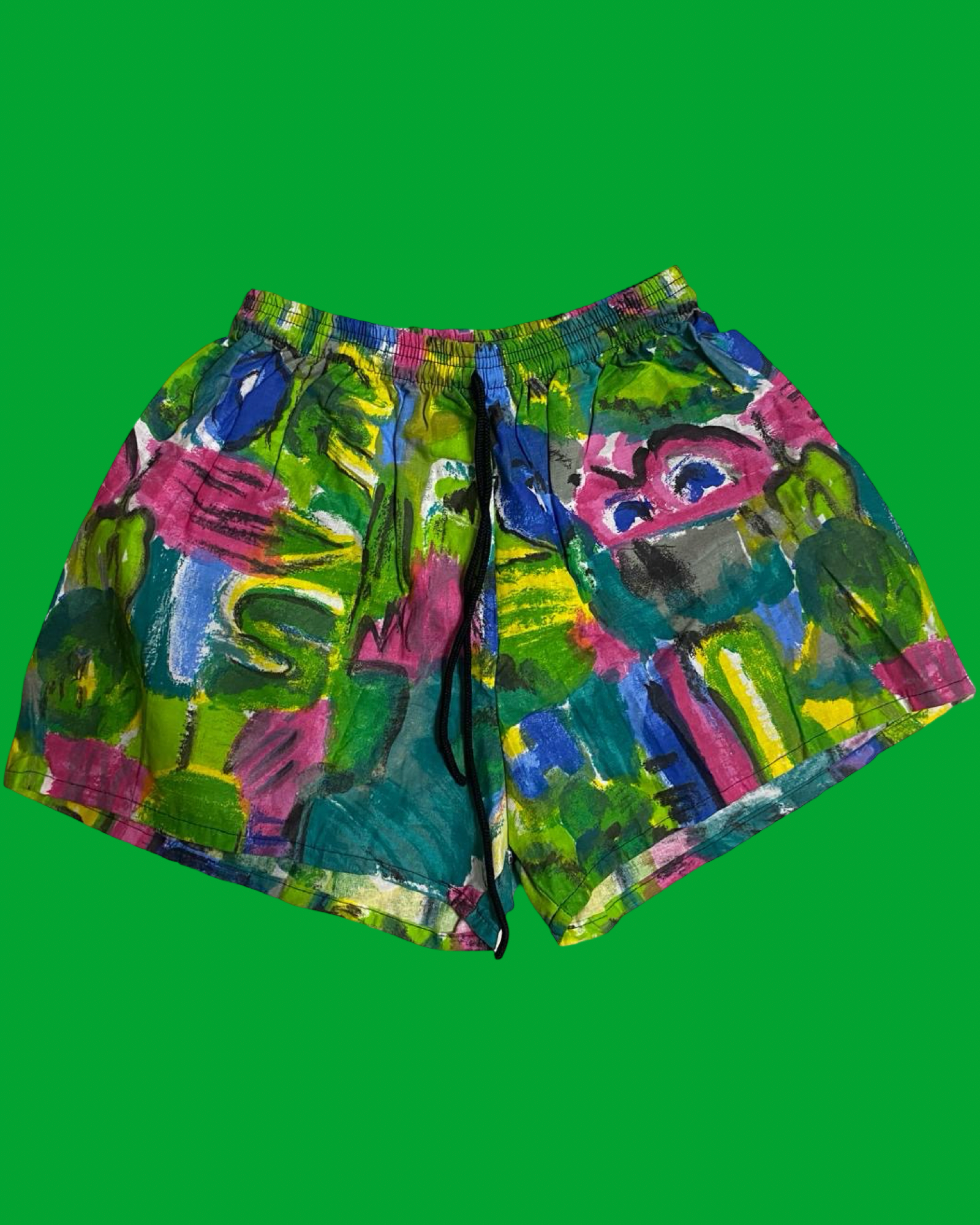 Vintage Multicolor Fantasy 90's Swimming Suit Unisex Size M