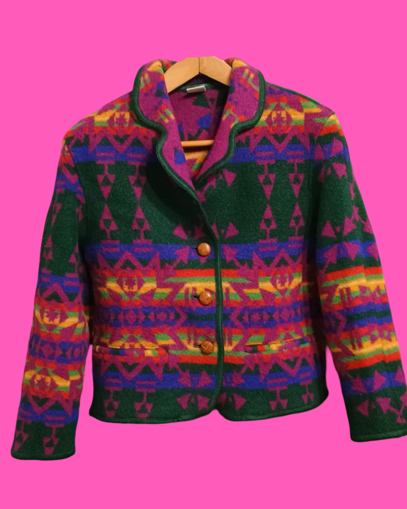 Vintage Multicolor Fantasy 90's Jacket Unisex Size M