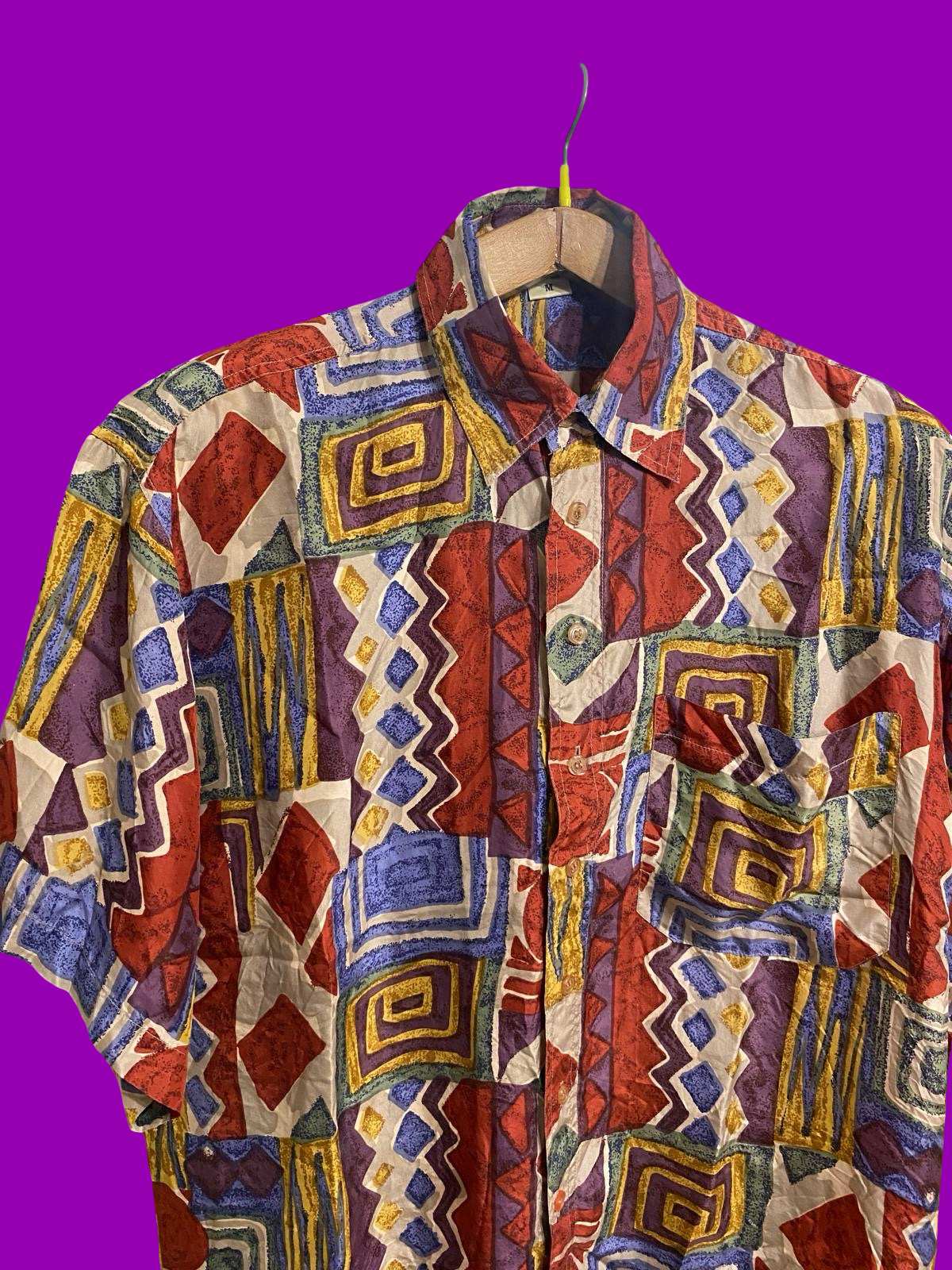 Vintage Multicolor Fantasy 90's Shirt Unisex Size M