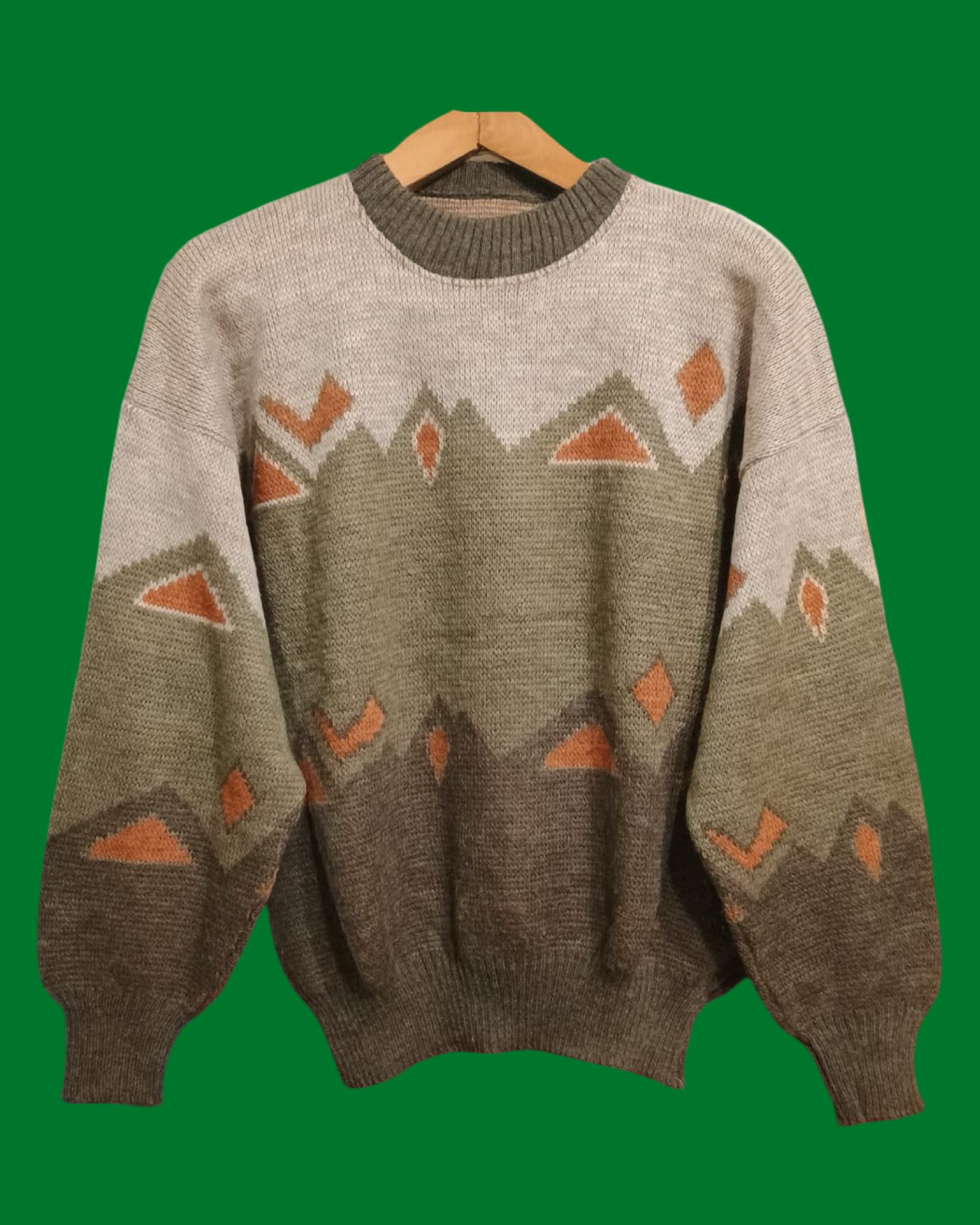 Vintage Multicolor Fantasy 90's Sweater Unisex Size S