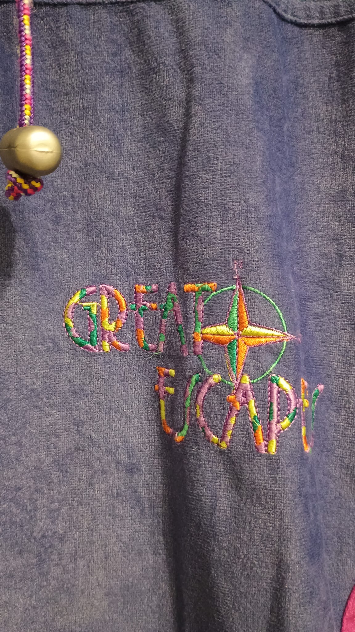 Vintage Multicolor Fantasy 90's Sweatshirt Unisex Size M