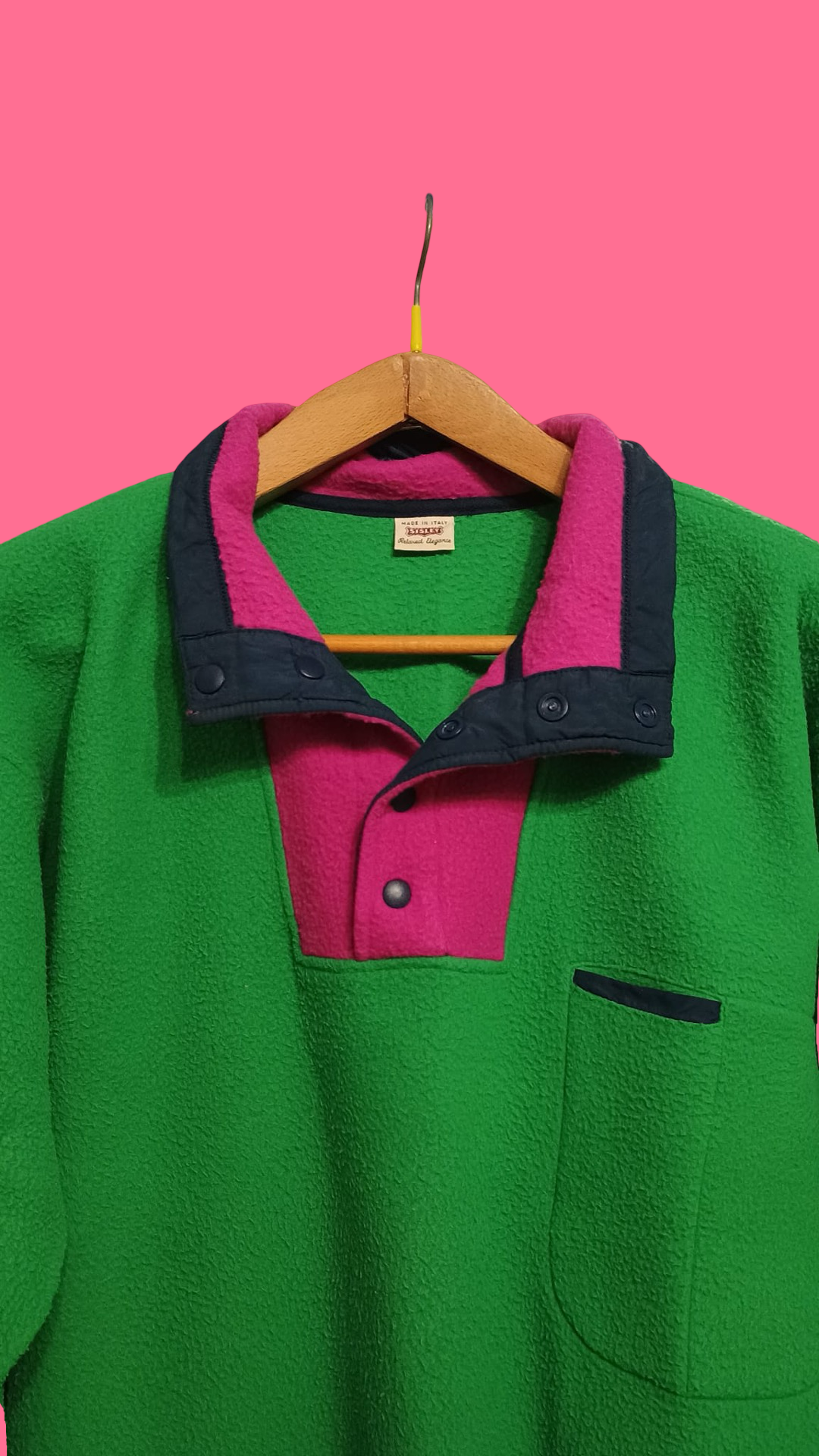 Vintage Multicolor Fantasy 90's Fleece Unisex Size L