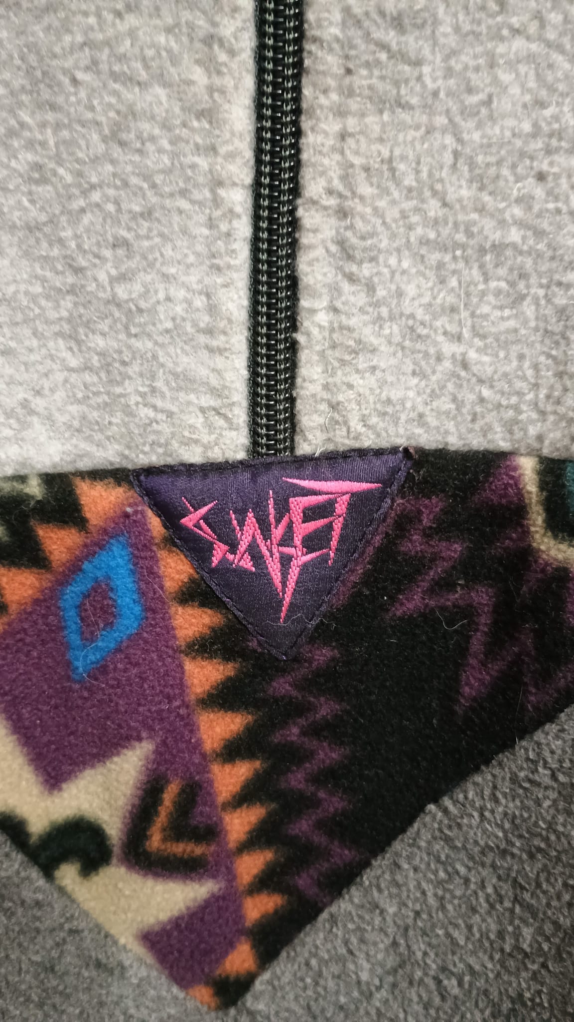 Vintage Multicolor Fantasy 90's Fleece Unisex Size XL