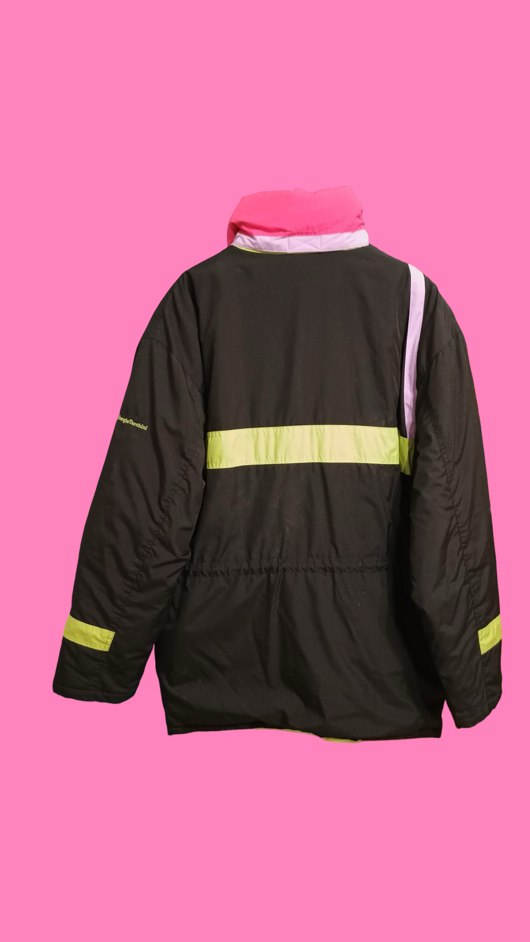 Vintage Multicolor Fantasy 90's Sergio Tacchini Snow Jacket Unisex Size L