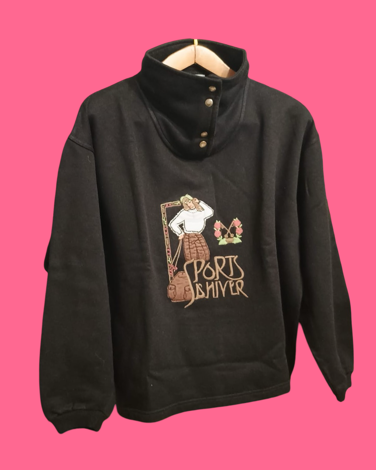 Vintage Multicolor Fantasy 90's Sweatshirt Unisex Size M