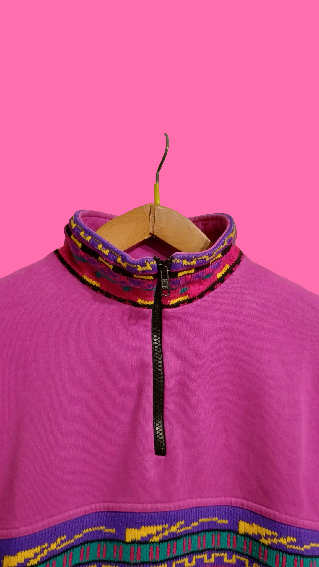 Vintage Multicolor Fantasy 90's Sweatshirt Unisex Size M