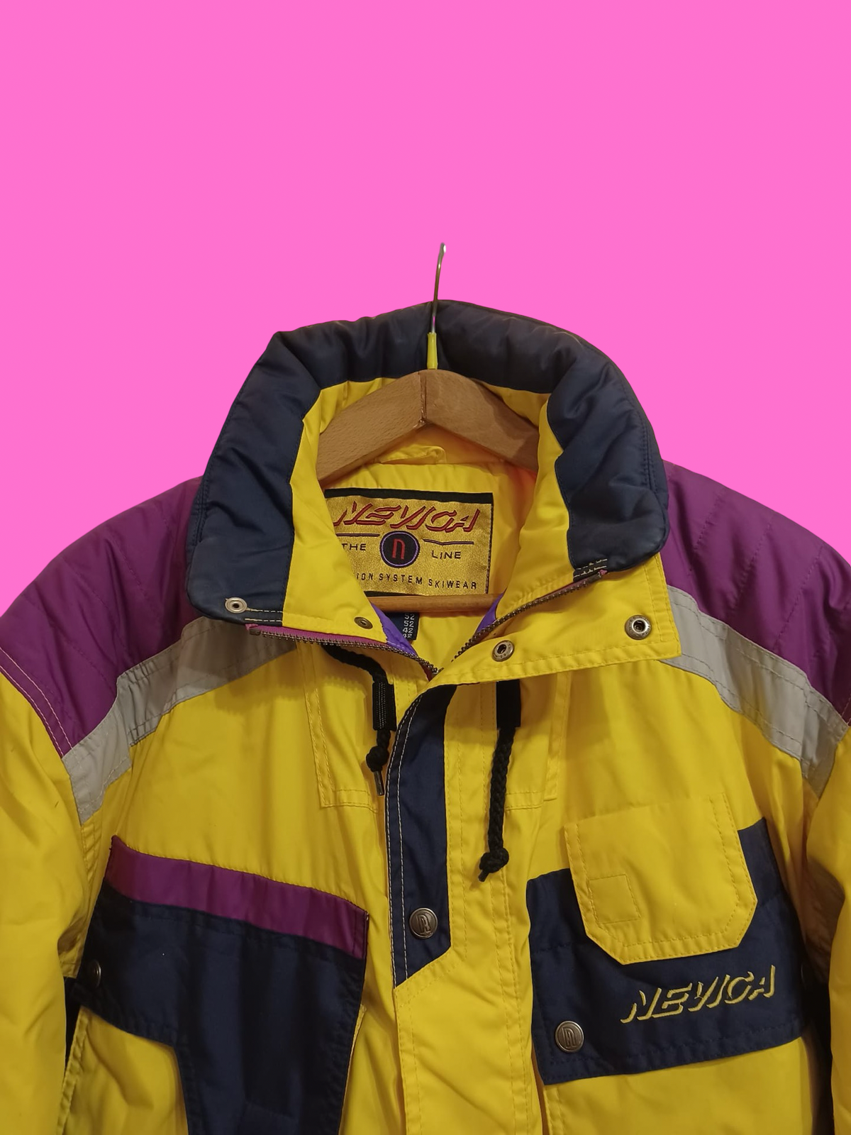 Vintage Multicolor Fantasy 90's Snow Jacket Unisex Size L