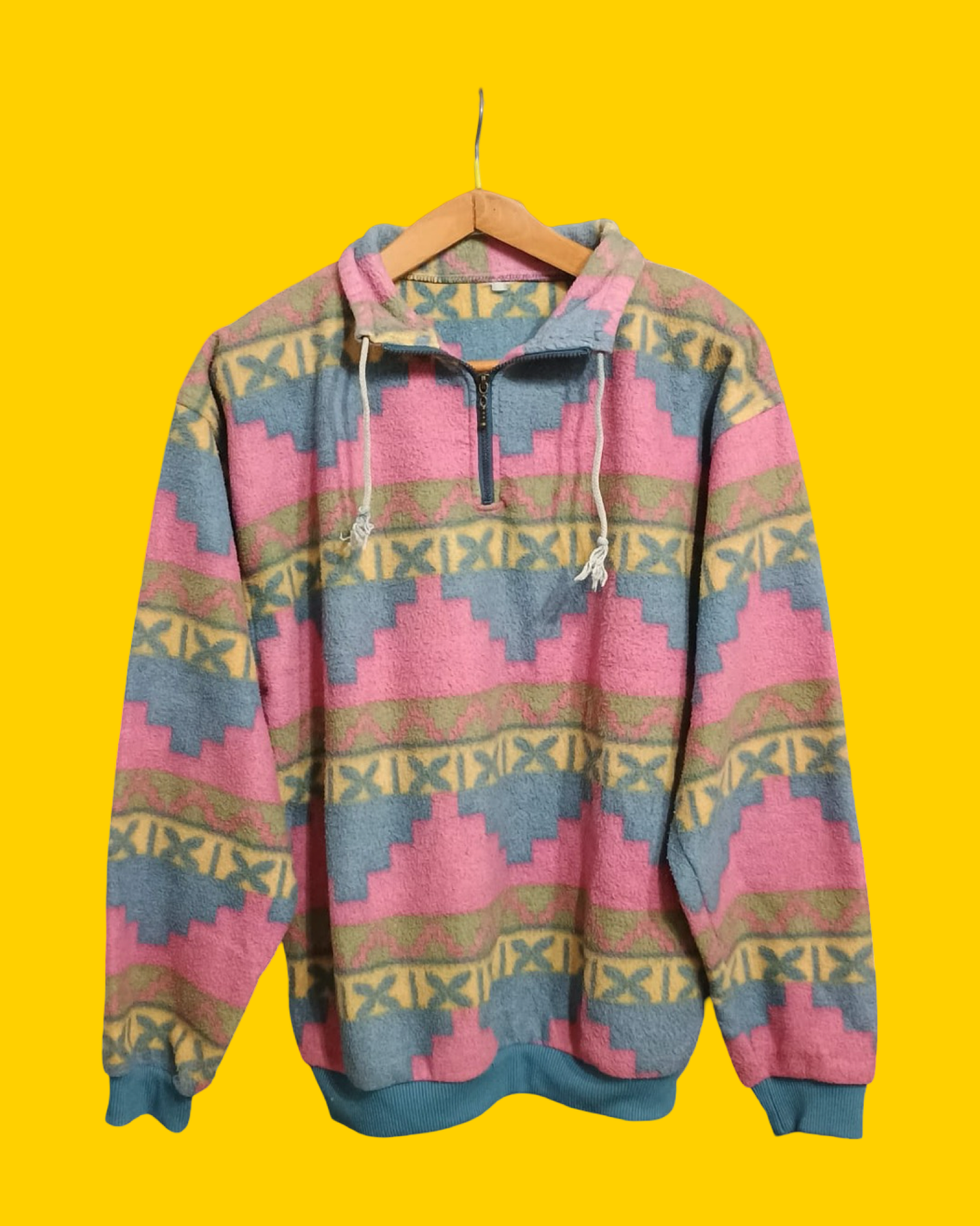 Vintage Multicolor Fantasy 90's Sweatshirt Unisex Size L