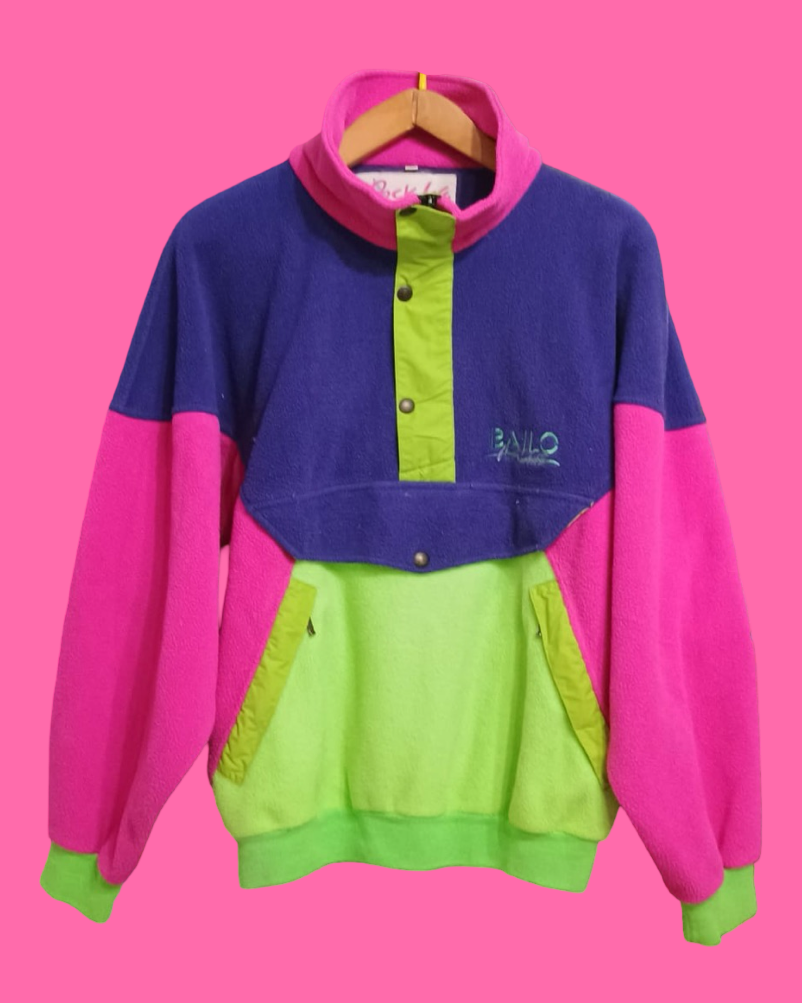 Vintage Multicolor Fantasy 90's Fleece Unisex Size M