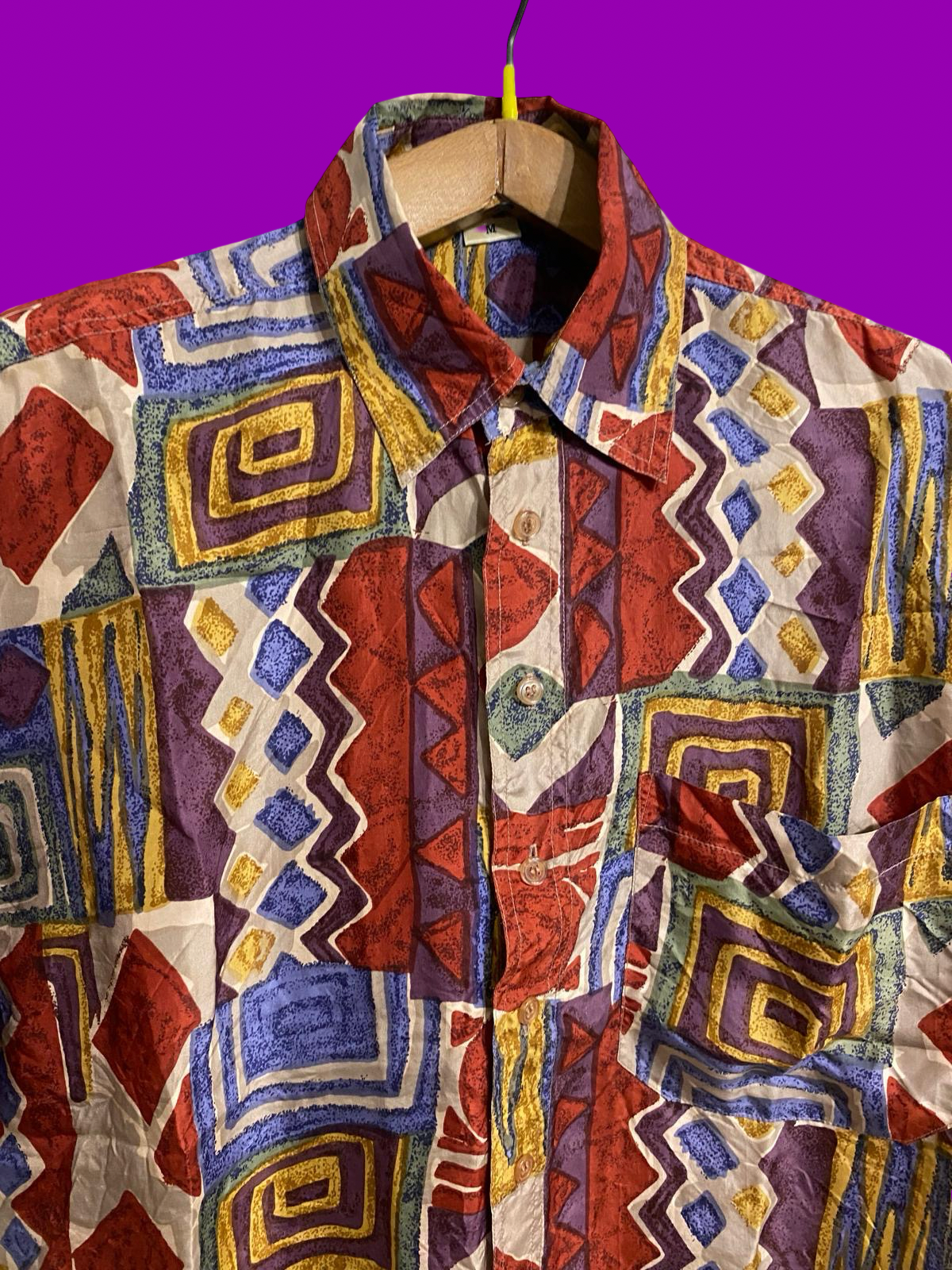 Vintage Multicolor Fantasy 90's Shirt Unisex Size M