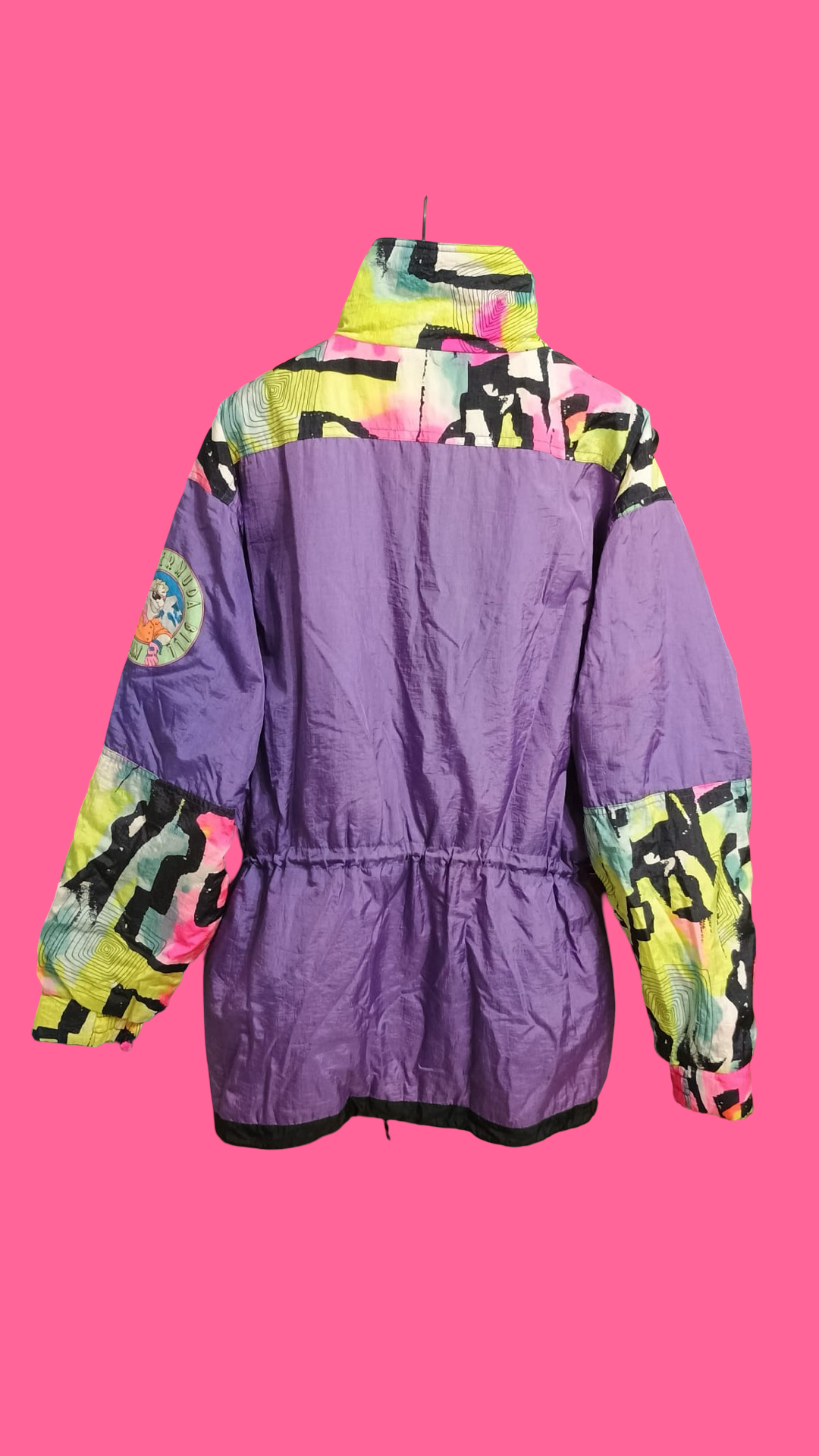 Vintage Multicolor Fantasy 90's Snow Jacket Unisex Size XL