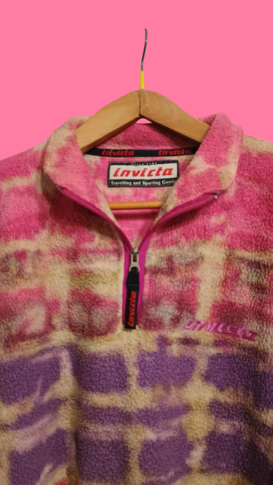 Vintage Multicolor Fantasy 90's Invicta Sweatshirt Unisex Size L