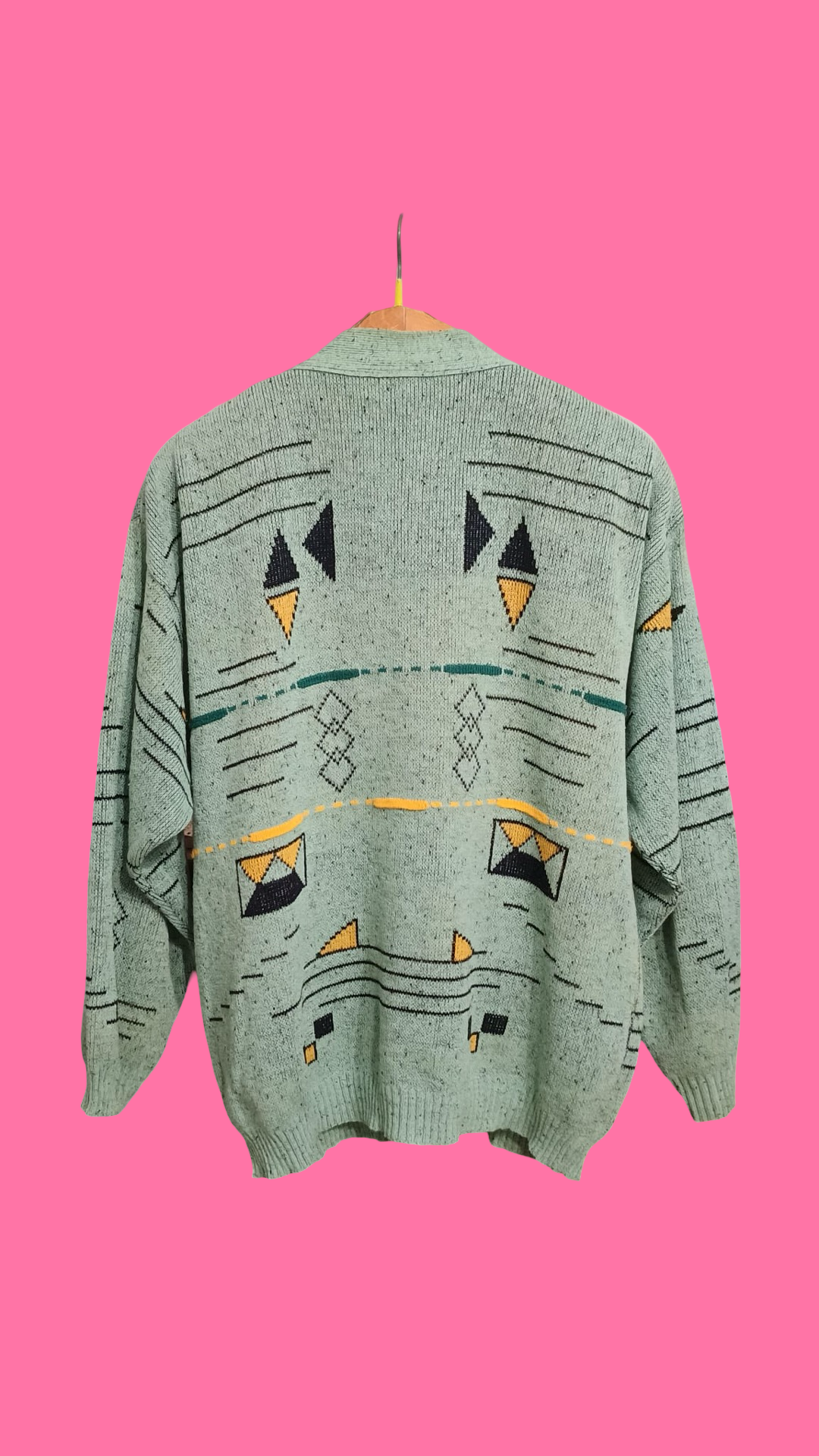 Vintage Multicolor Fantasy 90's Sweater Unisex Size L