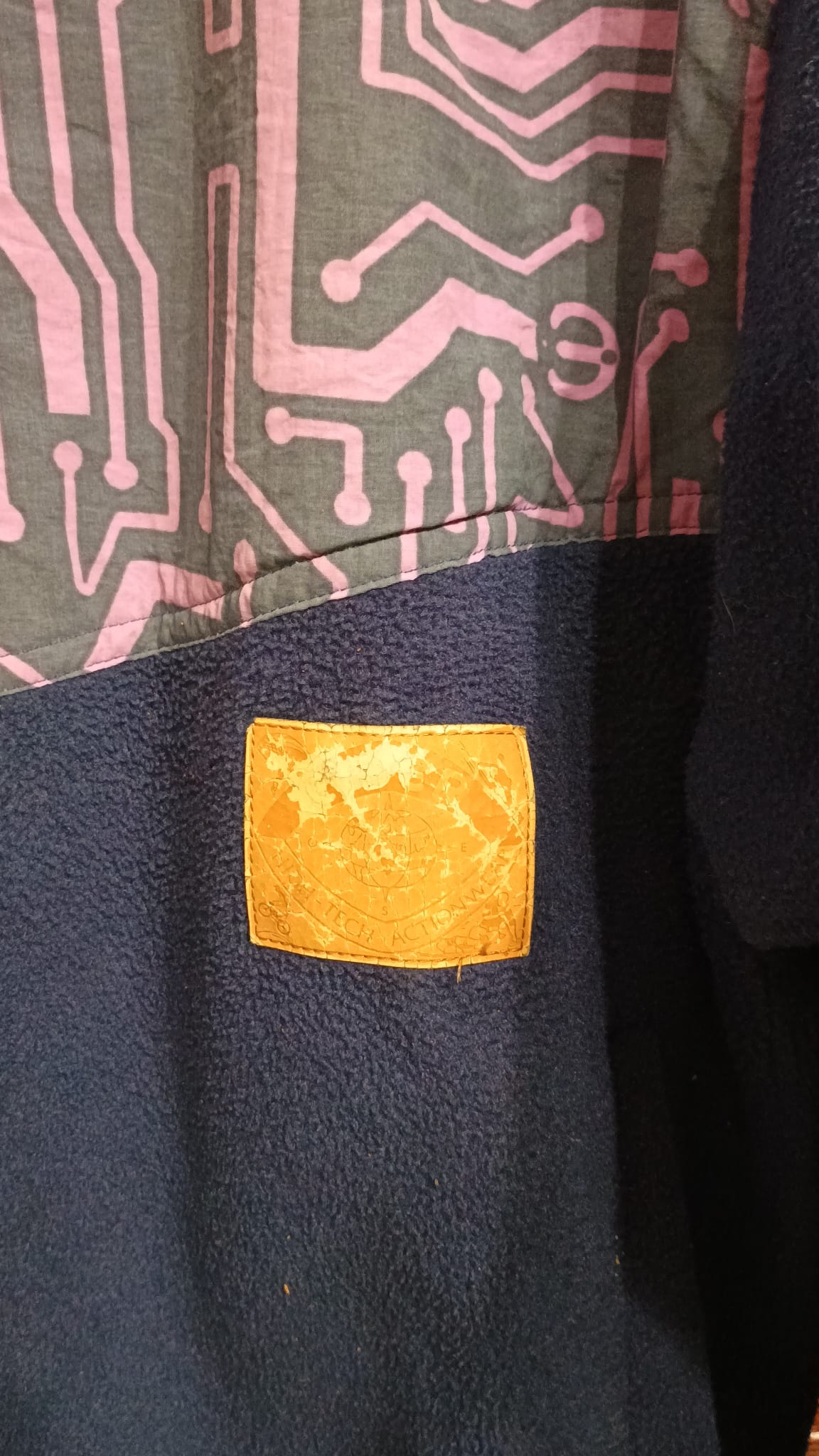 Vintage Multicolor Fantasy 90's Sweatshirt Jacket Unisex Size M