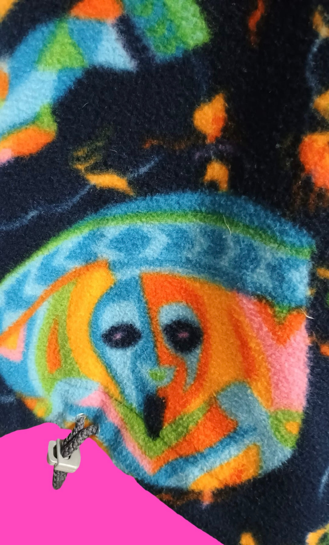 Vintage Multicolor Fantasy 90's Fleece Unisex Size XL