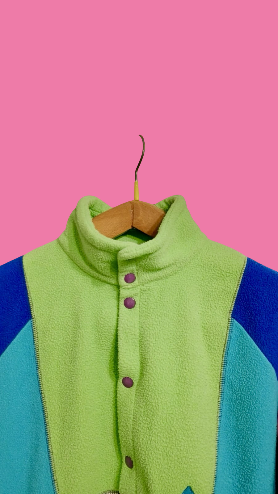 Vintage Colmar Multicolor Fantasy 90's Sweatshirt Woman Size S