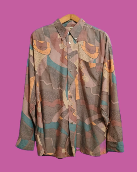 Vintage Multicolor Fantasy 90's Shirt Unisex Size XL