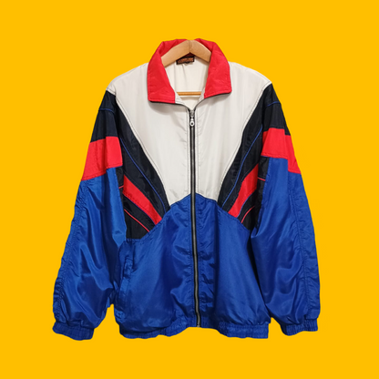 Soft Jacket Vintage Multicolor A Fantasia Anni 90 Unisex Size XL