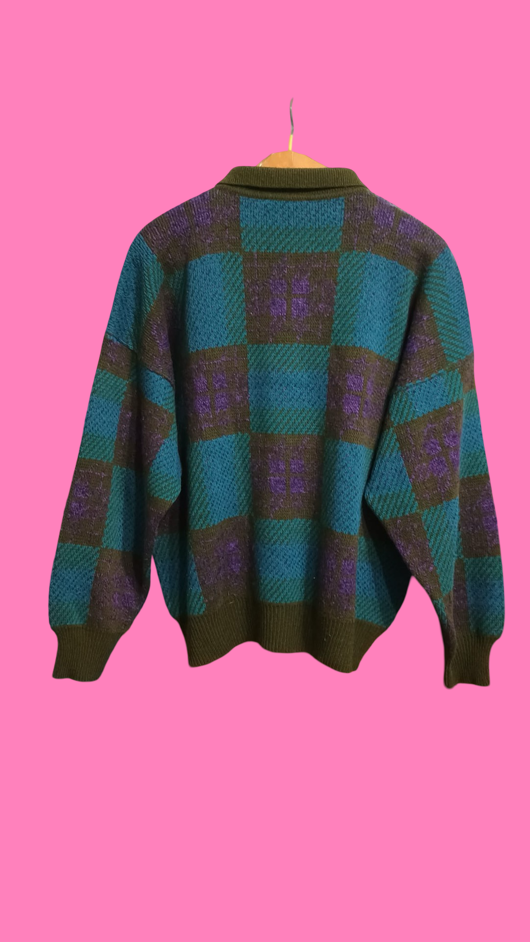 Vintage Multicolor Fantasy 90's Sweater Unisex Size M