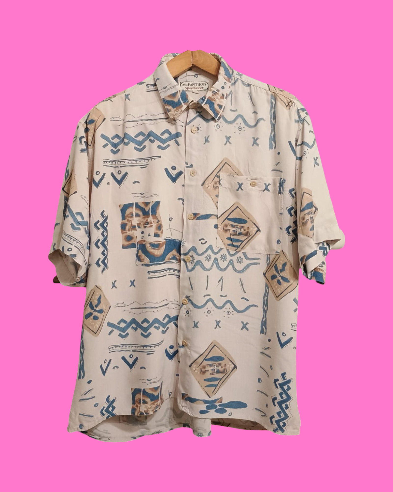 Vintage Multicolor Fantasy 90's Shirt Unisex Size XL