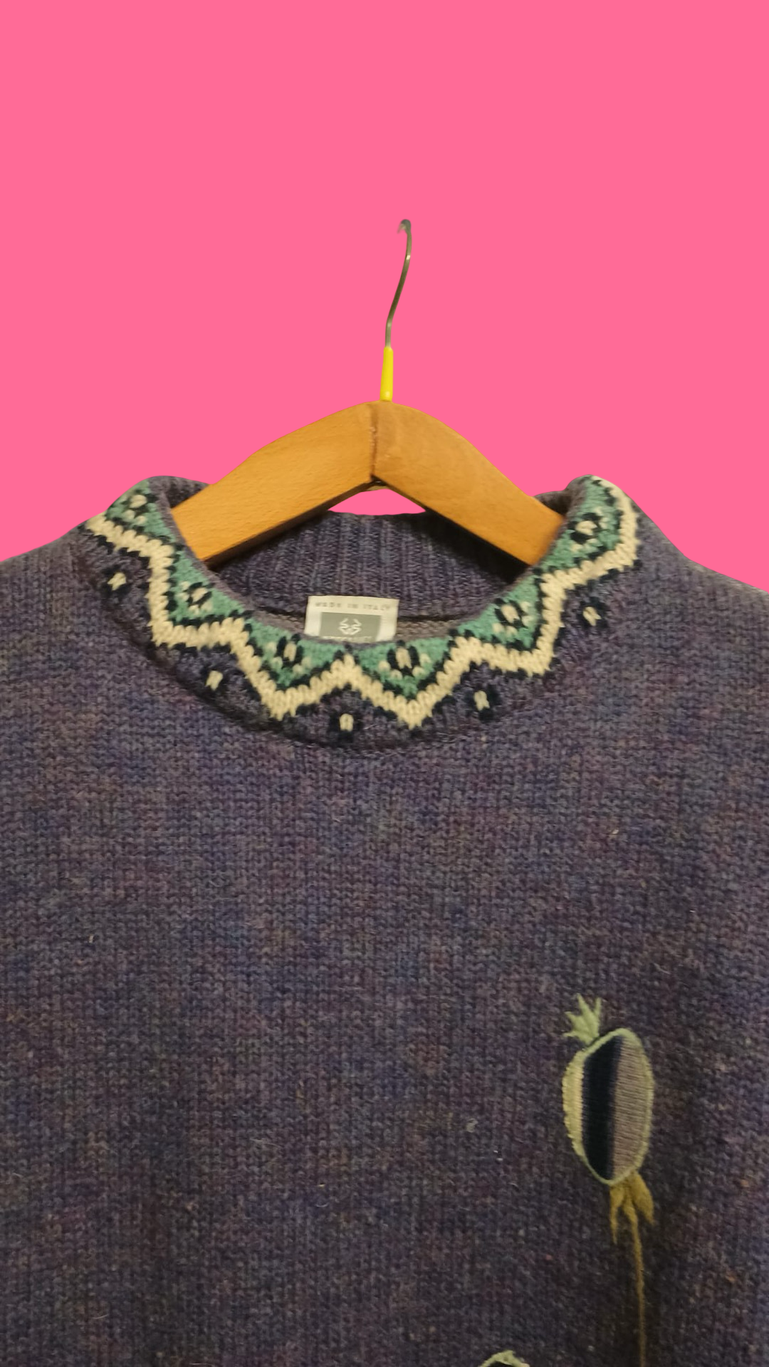 Vintage Multicolor Fantasy 90's Sweater Unisex Size XL