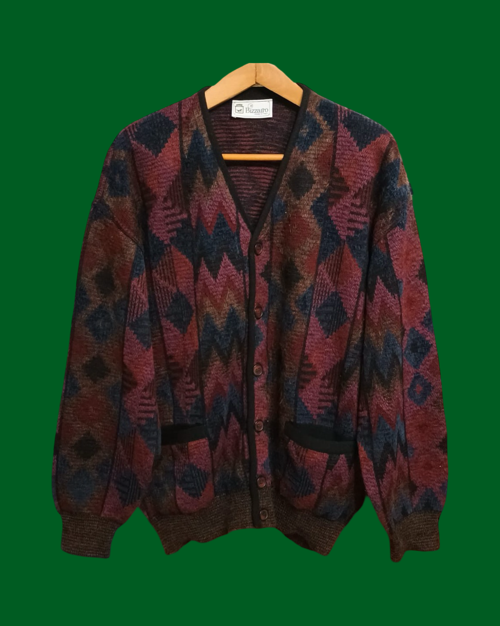 Vintage Multicolor Fantasy 90's Sweater Unisex Size XL