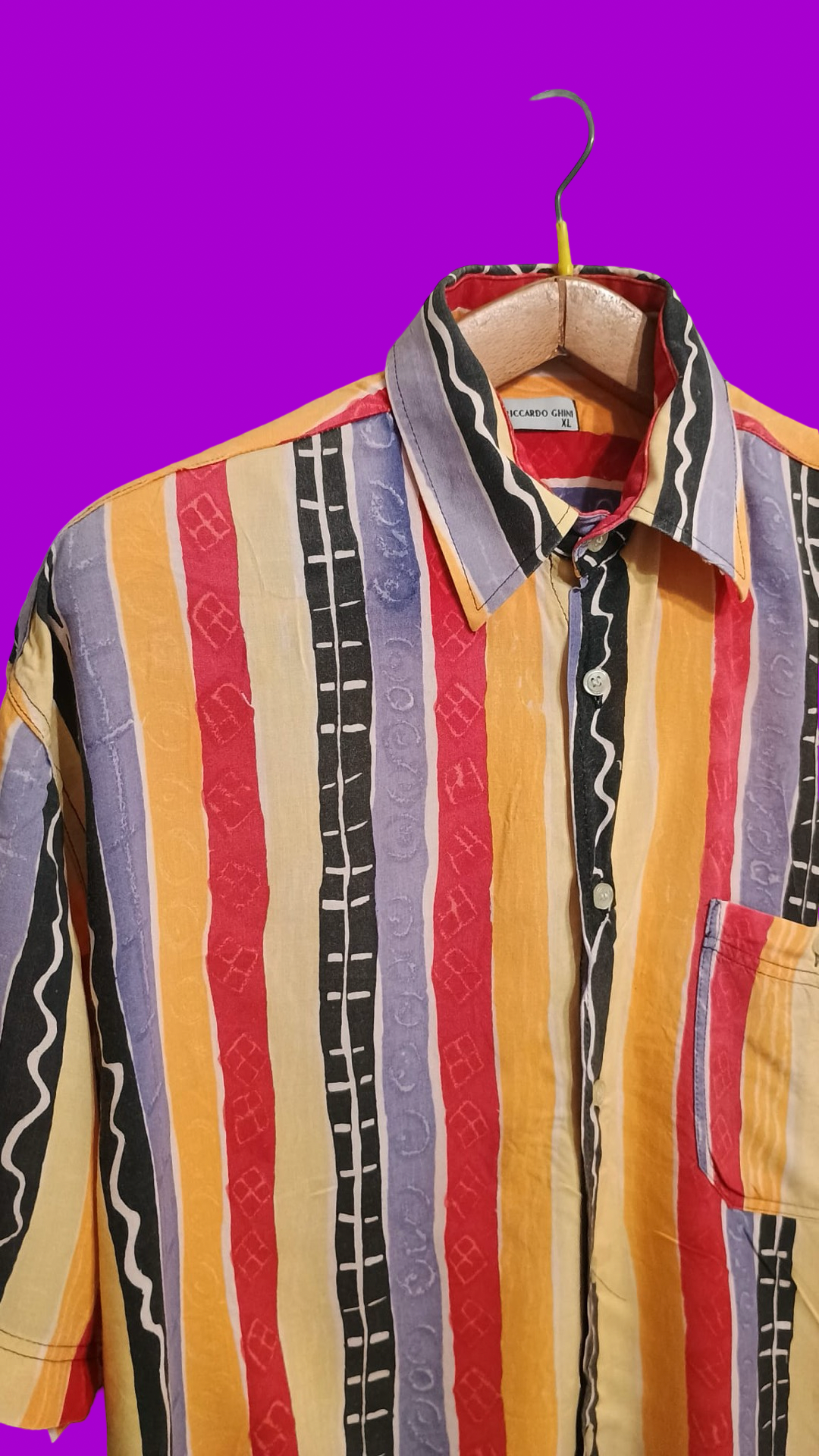 Vintage Multicolor Fantasy 90's Shirt Unisex Size XL