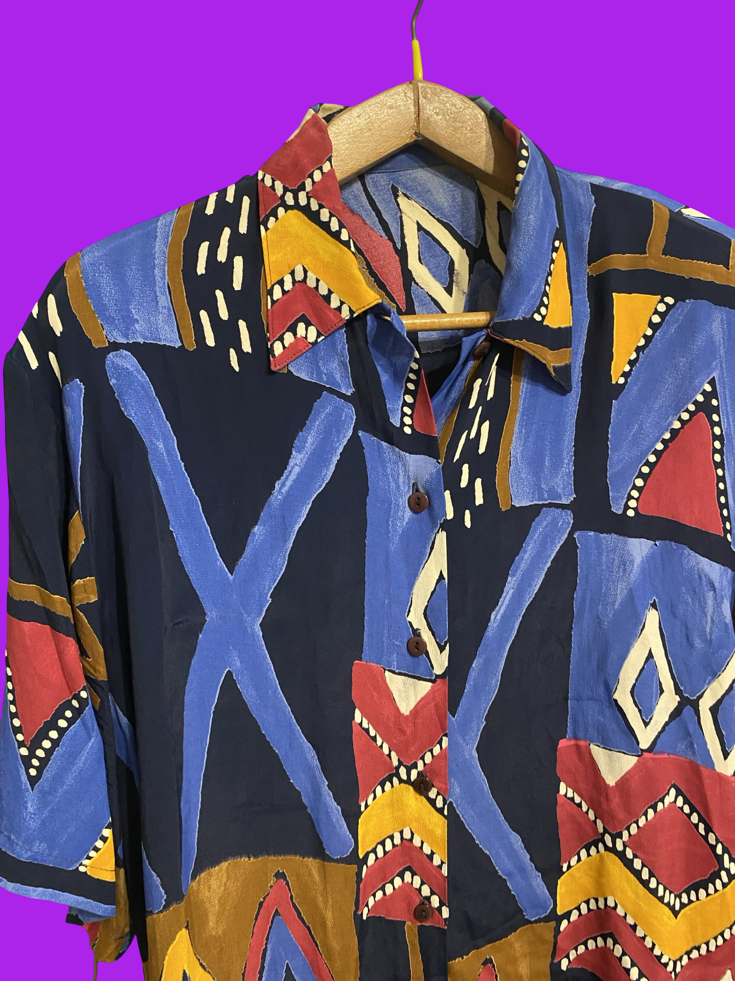 Vintage Multicolor Fantasy 90's Shirt Unisex Size L