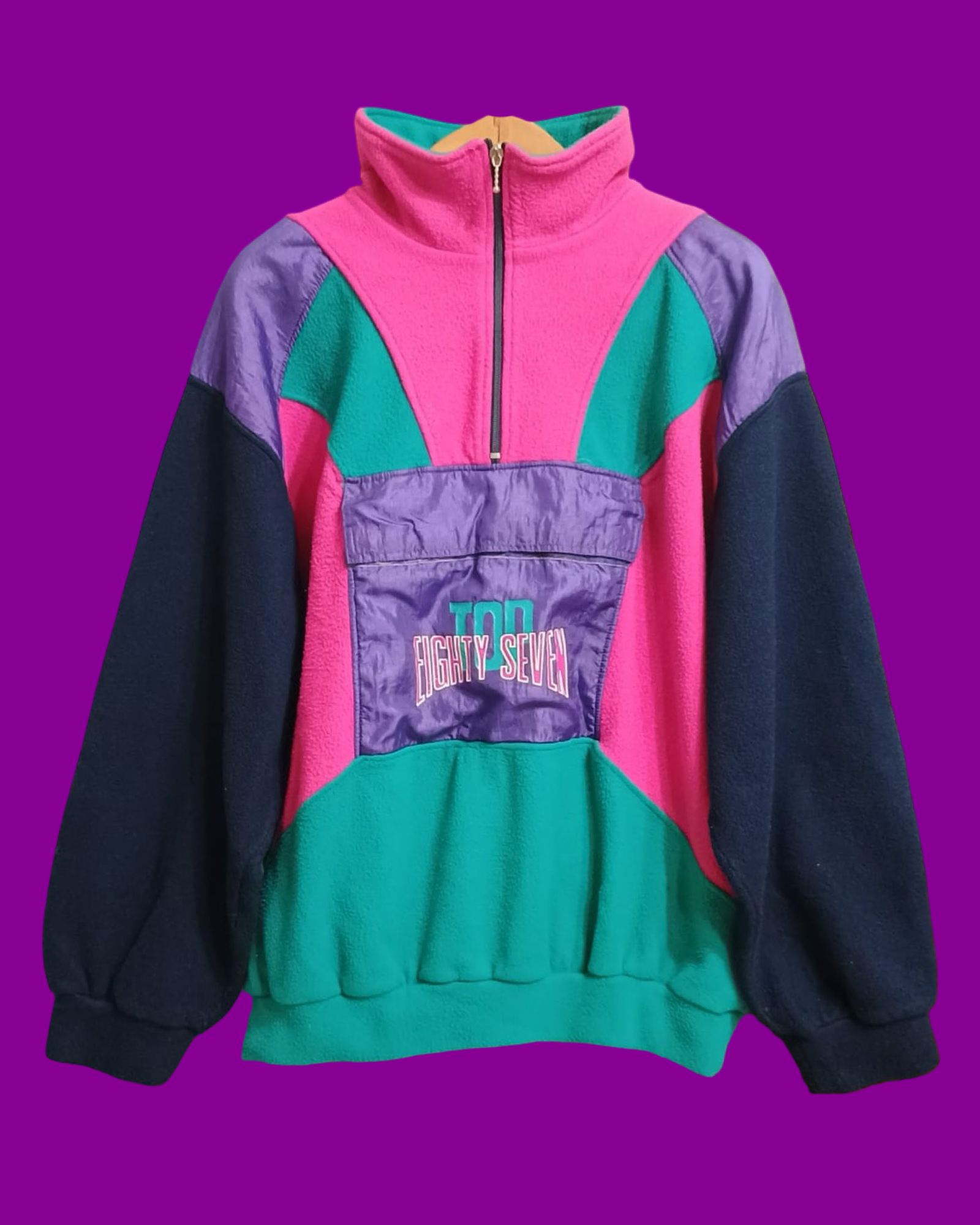 Vintage Multicolor Fantasy 90's Fleece Unisex Size XL