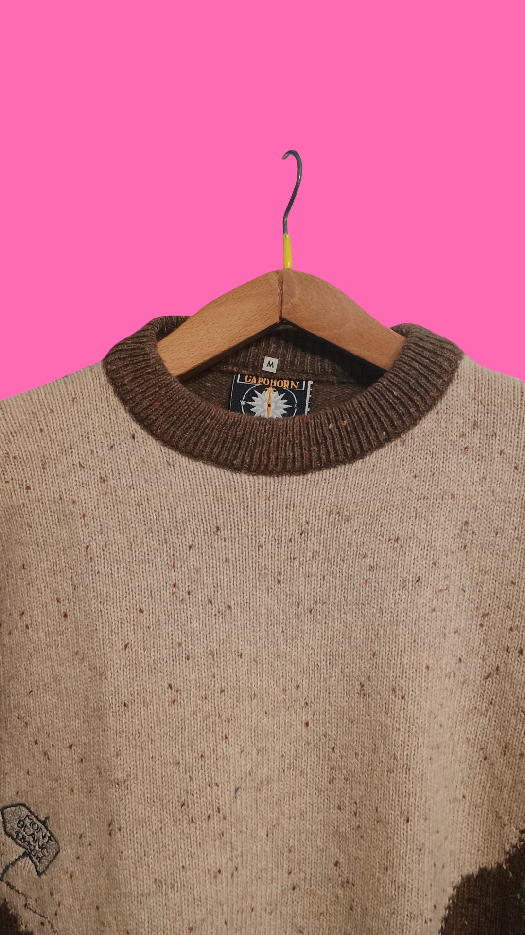 Vintage Multicolor Fantasy 90's Sweater Unisex Size M