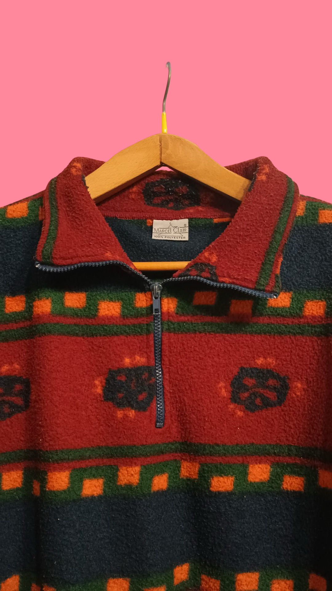 Vintage Multicolor Fantasy 90's Sweatshirt Unisex Size XL