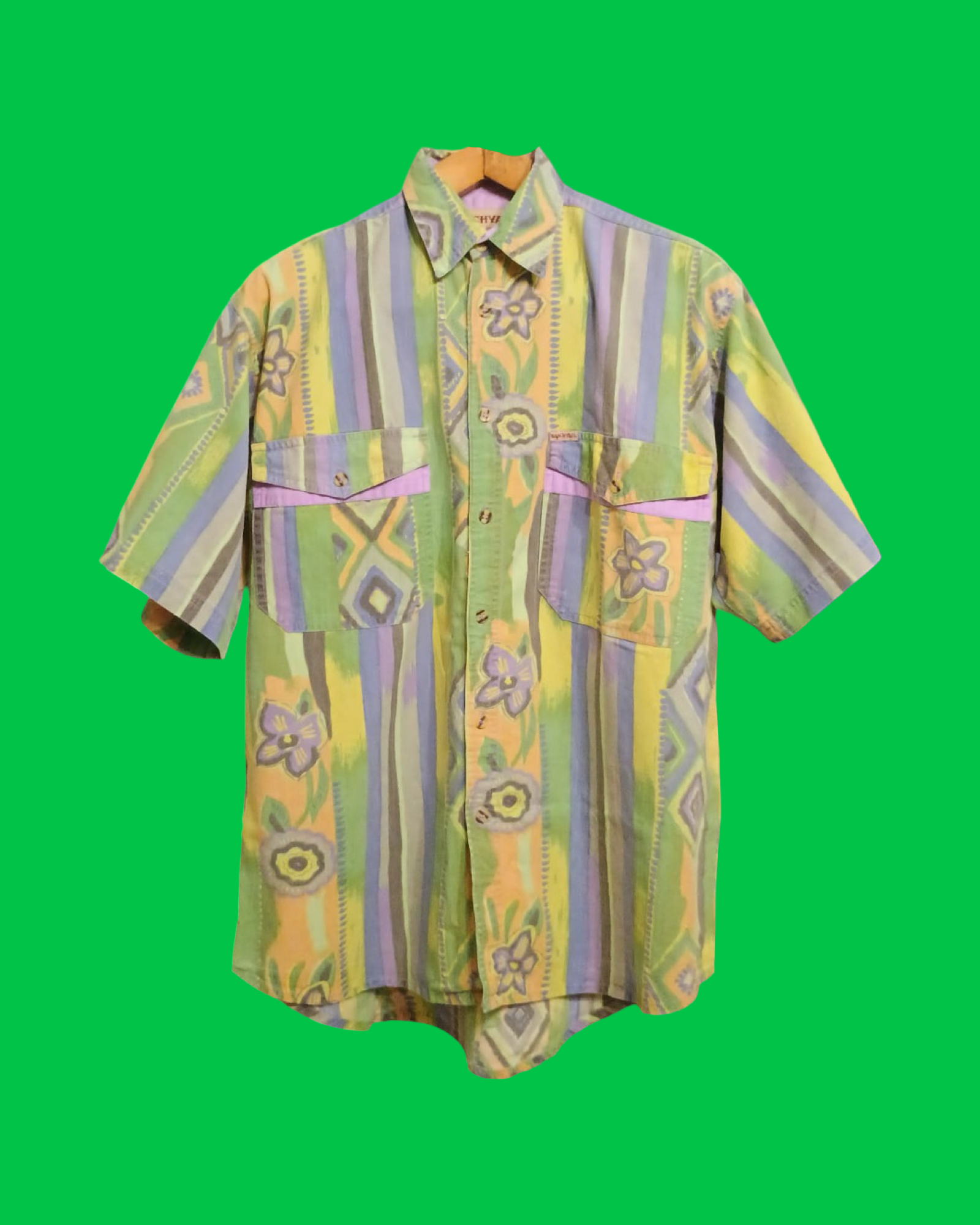 Vintage Multicolor Fantasy 90's Shirt Unisex Size L