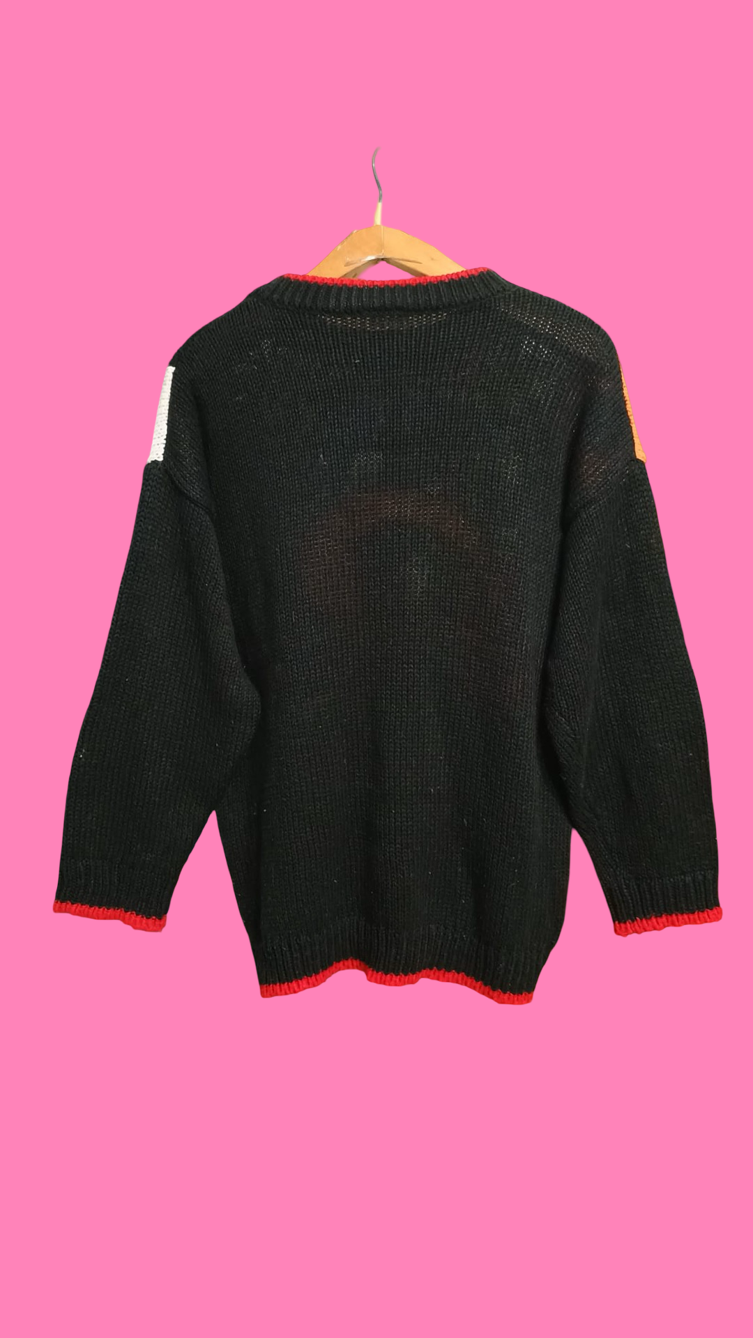 Vintage Multicolor Fantasy 90's Sweater Woman Size XL