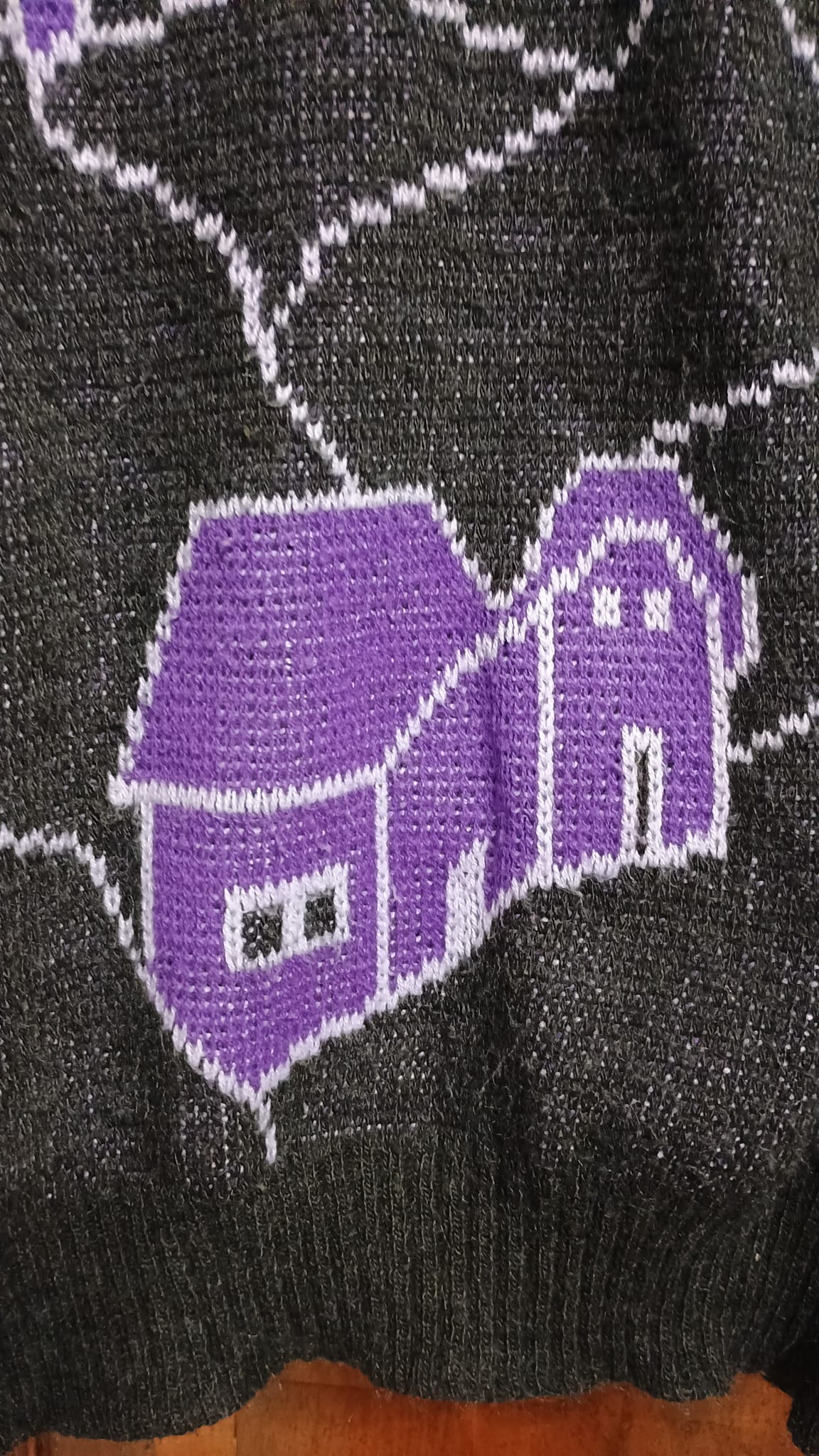 Vintage Multicolor Fantasy 90's Sweater Woman Size M