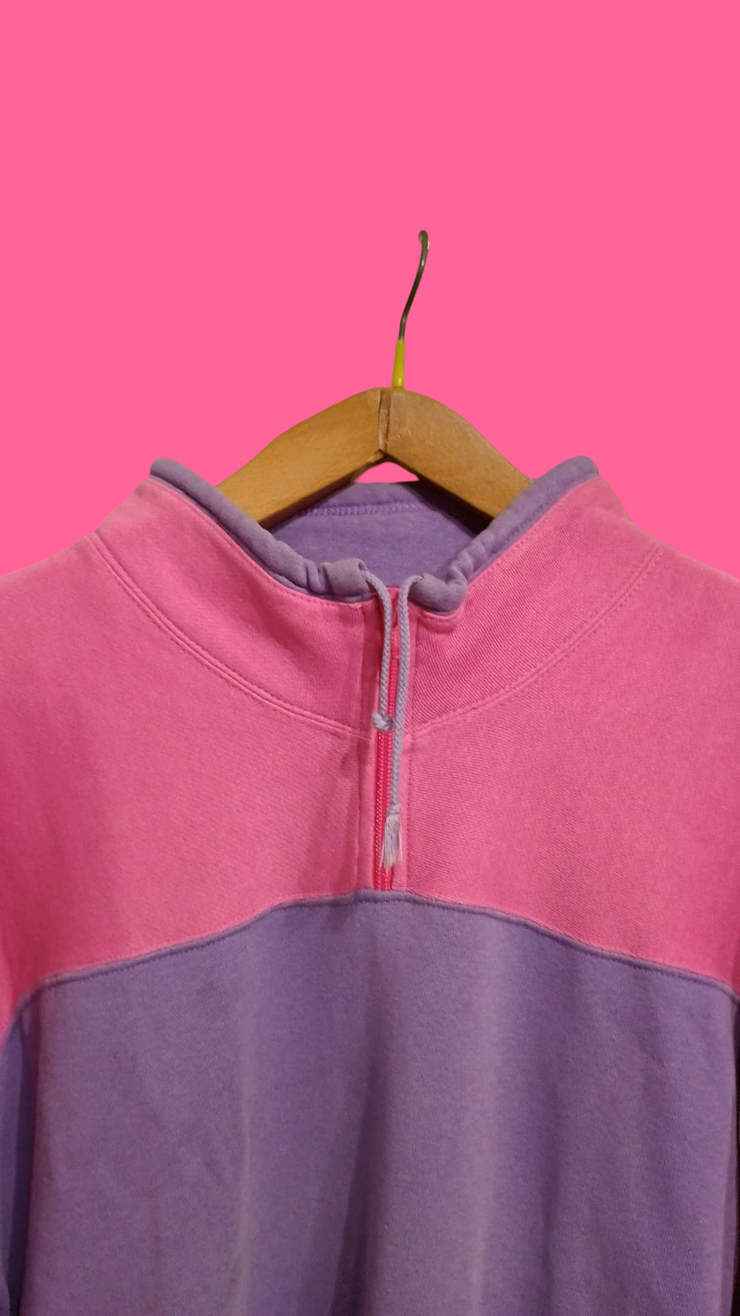 Vintage Multicolor Fantasy 90's Sweatshirt Woman Size M